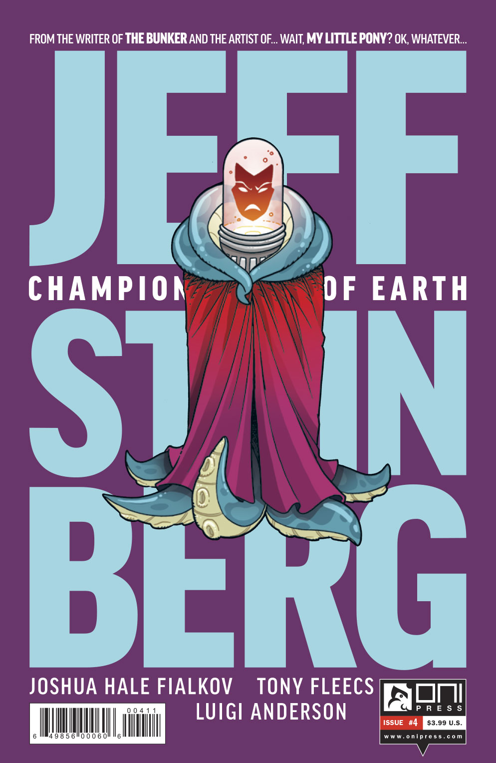 JEFF STEINBERG CHAMPION OF EARTH #4 (MR)