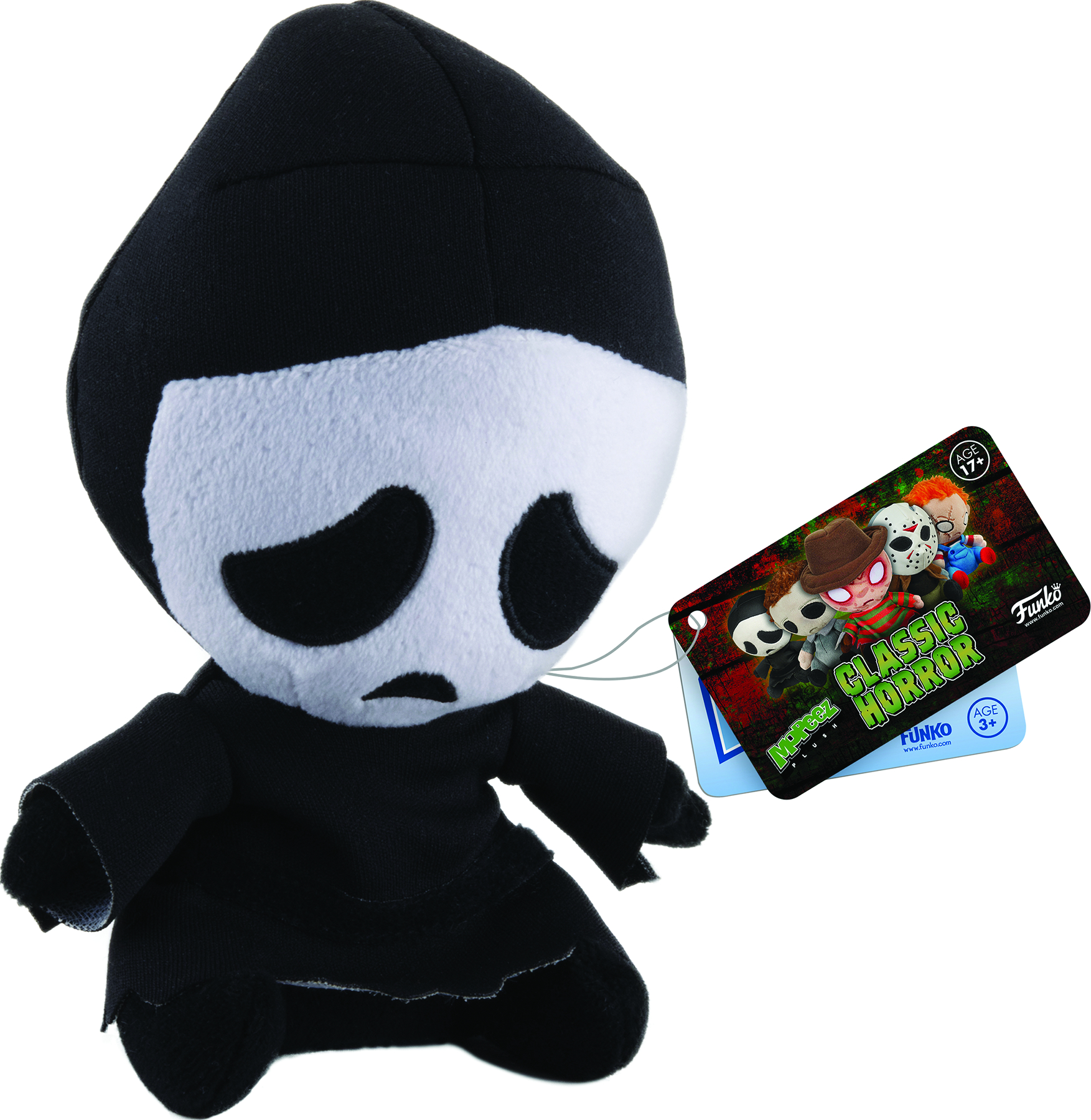 ghostface plush by mezco toyz yall