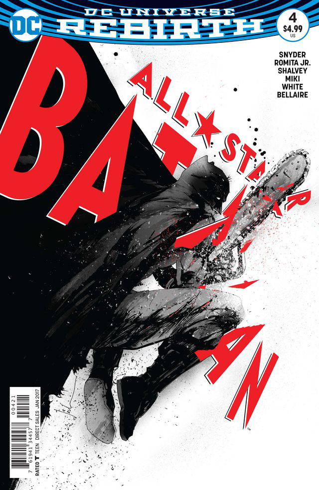 SEP160215 - ALL STAR BATMAN #4 JOCK VAR ED - Previews World