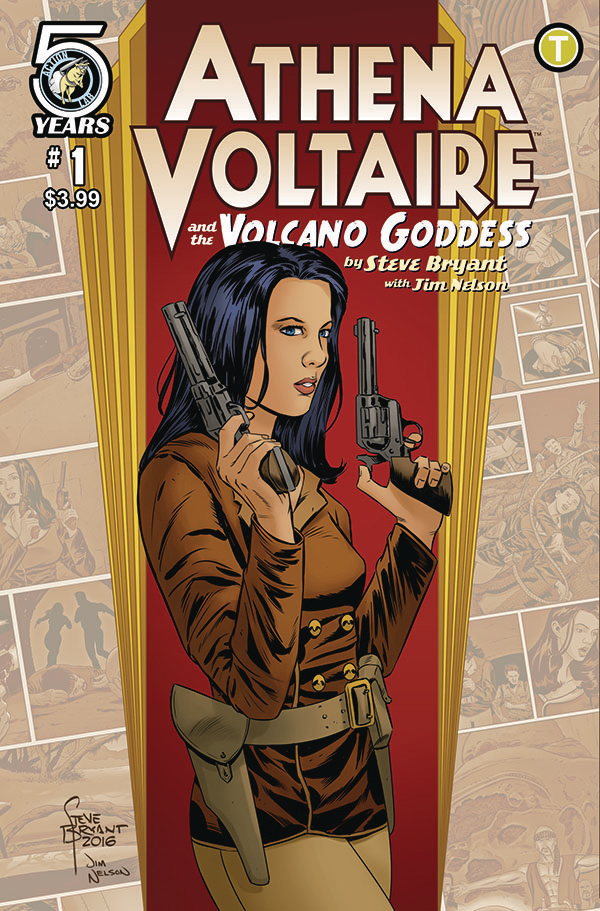 ATHENA VOLTAIRE AND THE VOLCANO GODDESS #1 CVR A BRYANT