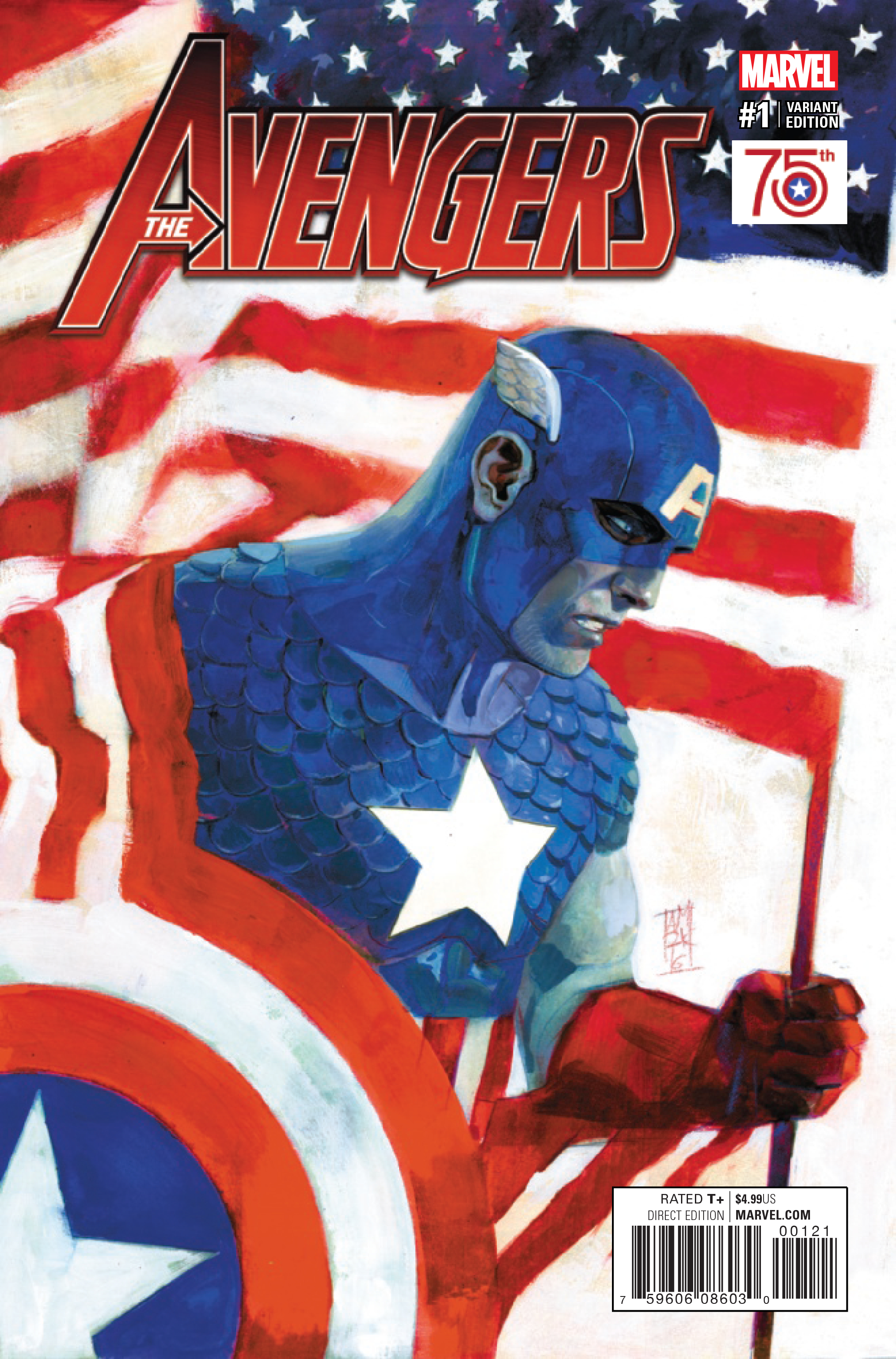 captain america 75th anniversary pop