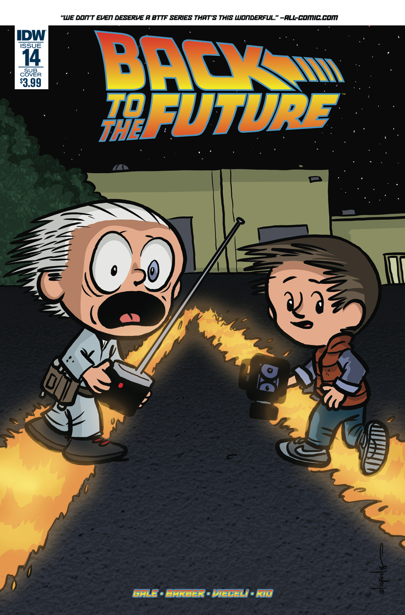 BACK TO THE FUTURE #14 SUBSCRIPTION VAR