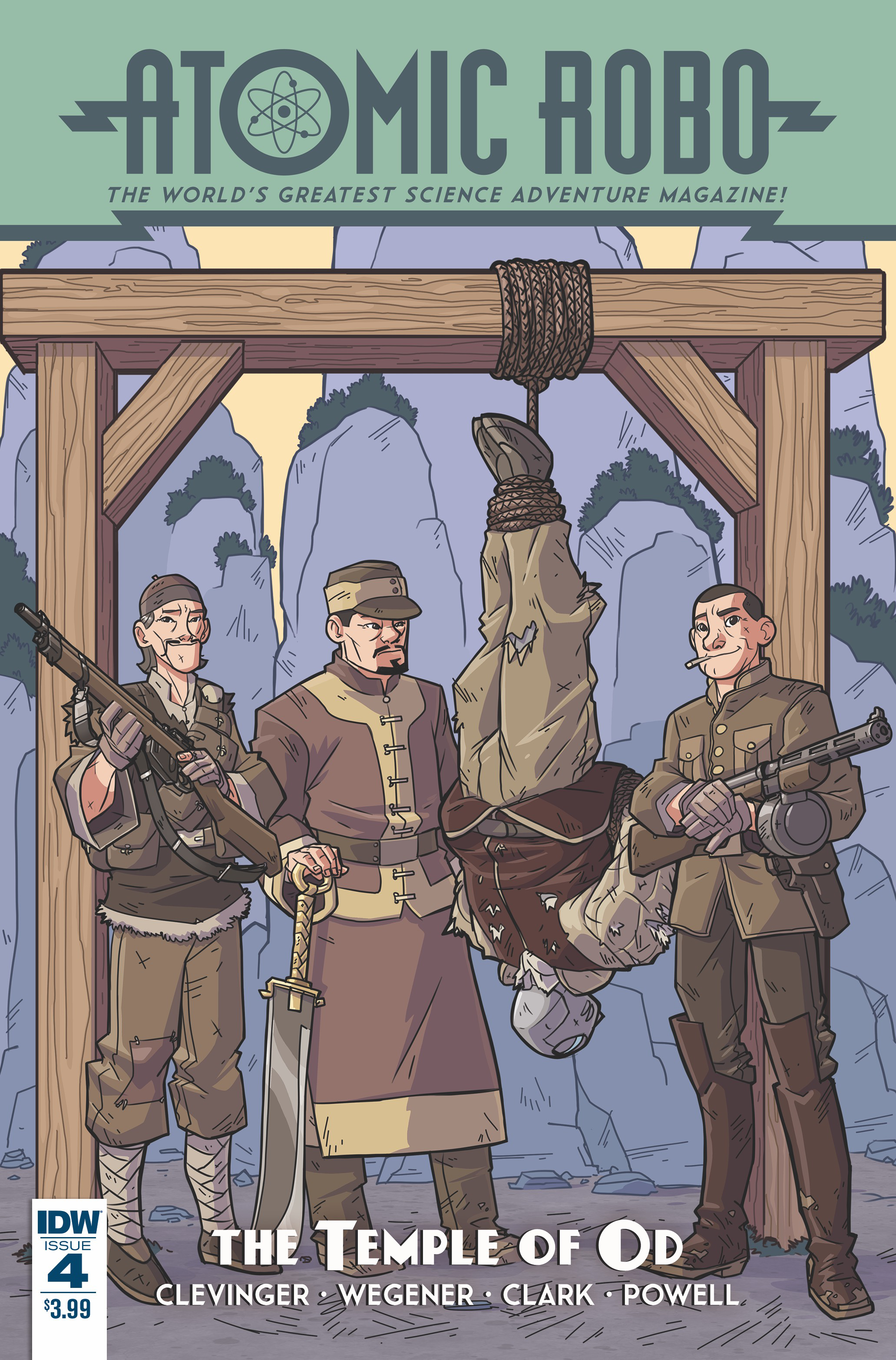 ATOMIC ROBO AND THE TEMPLE OF OD #4 (OF 5)