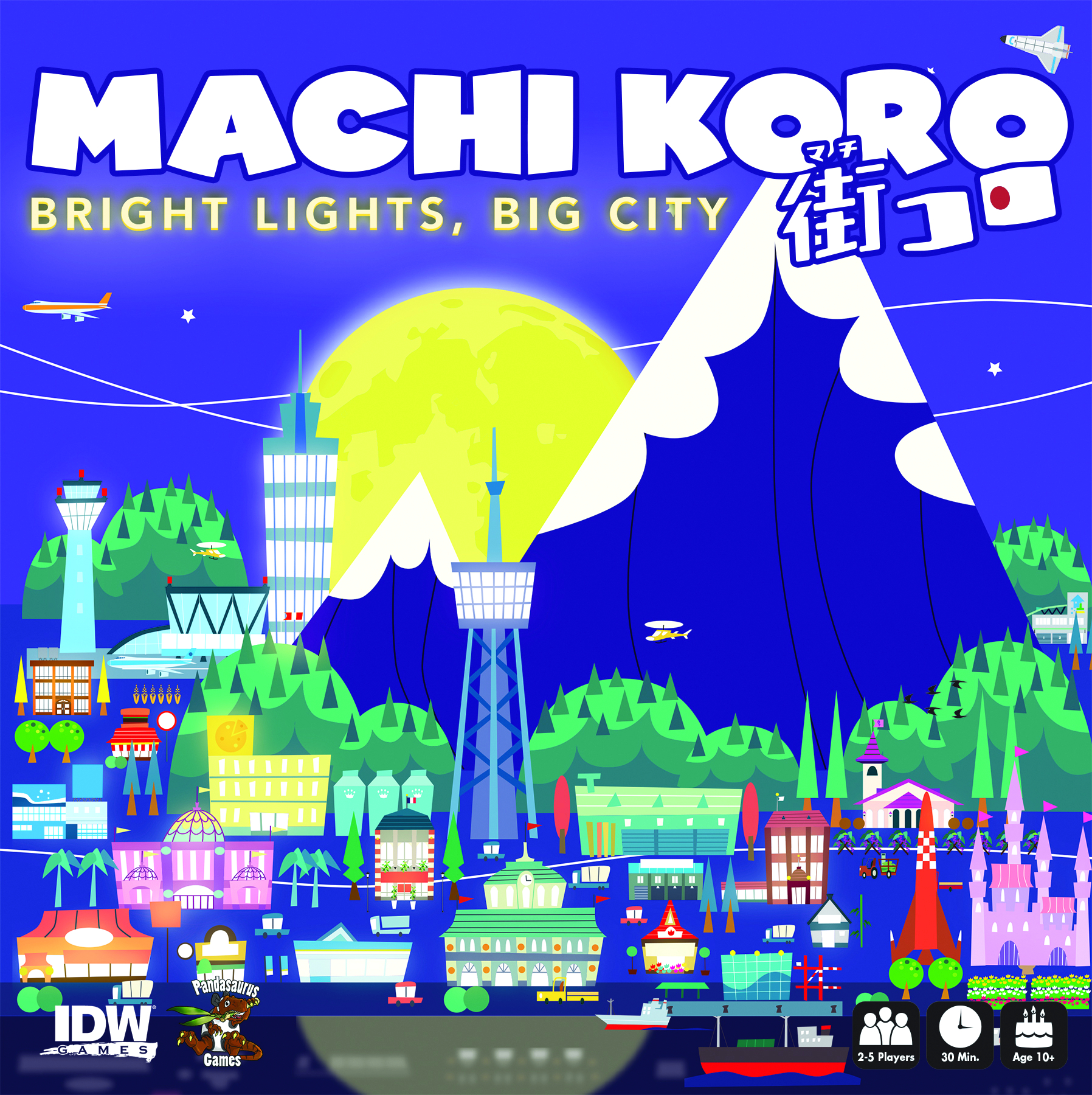 MACHI KORO BRIGHT LIGHTS BIG CITY CARD GAME