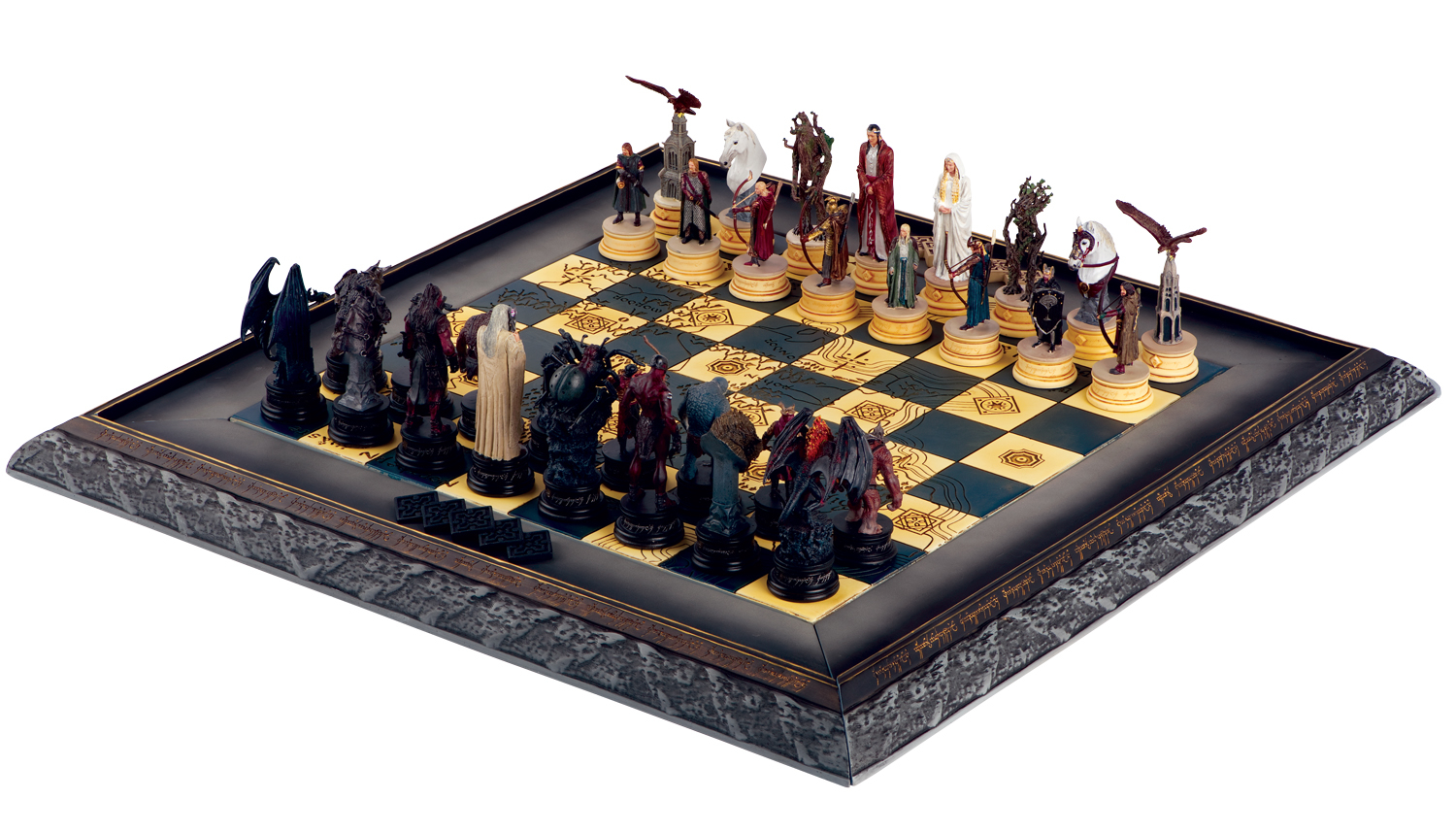 SEP162551 LORD OF THE RINGS CHESS COLL COMPLETE SET TWO Previews World