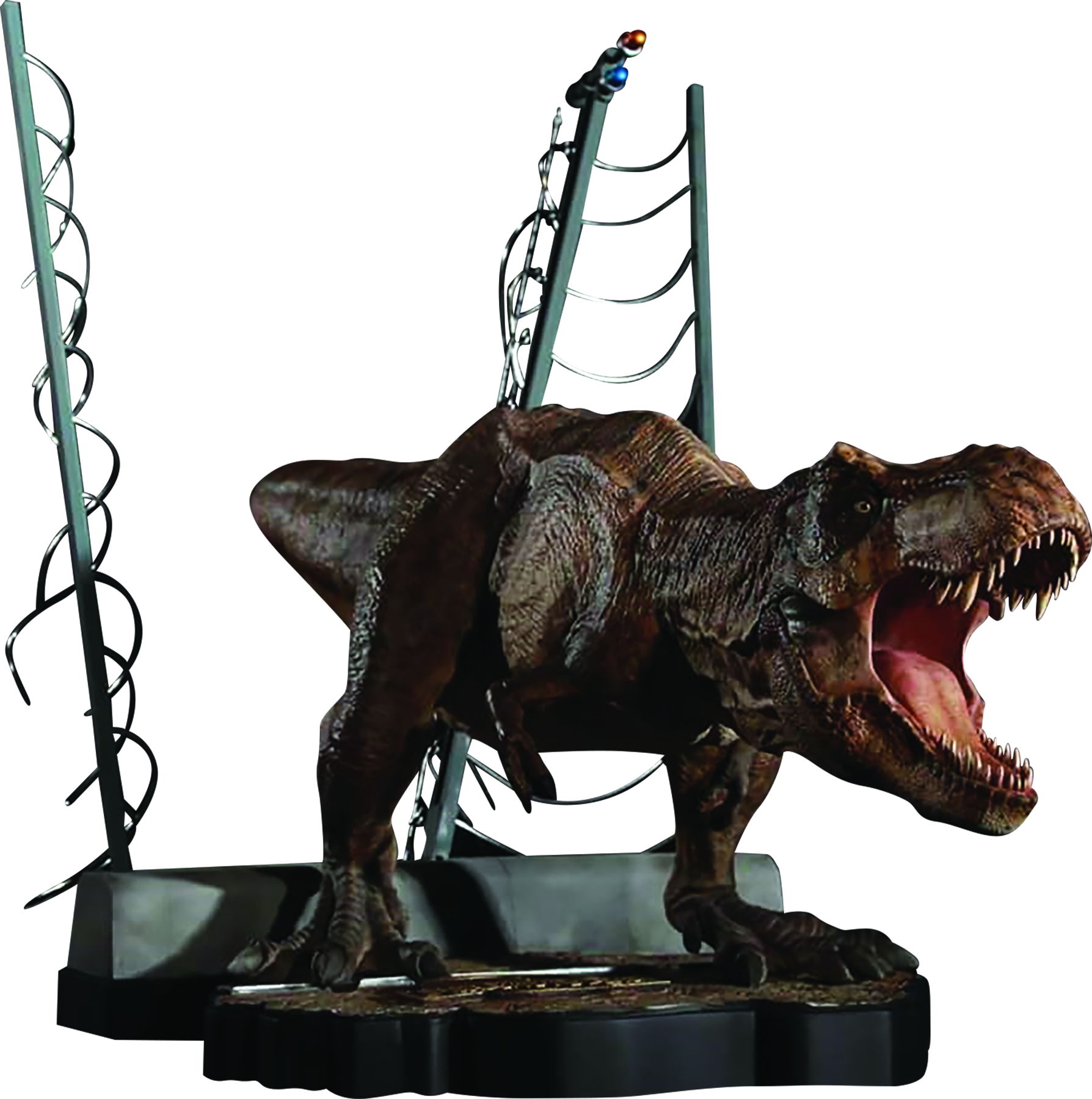 t rex breakout statue