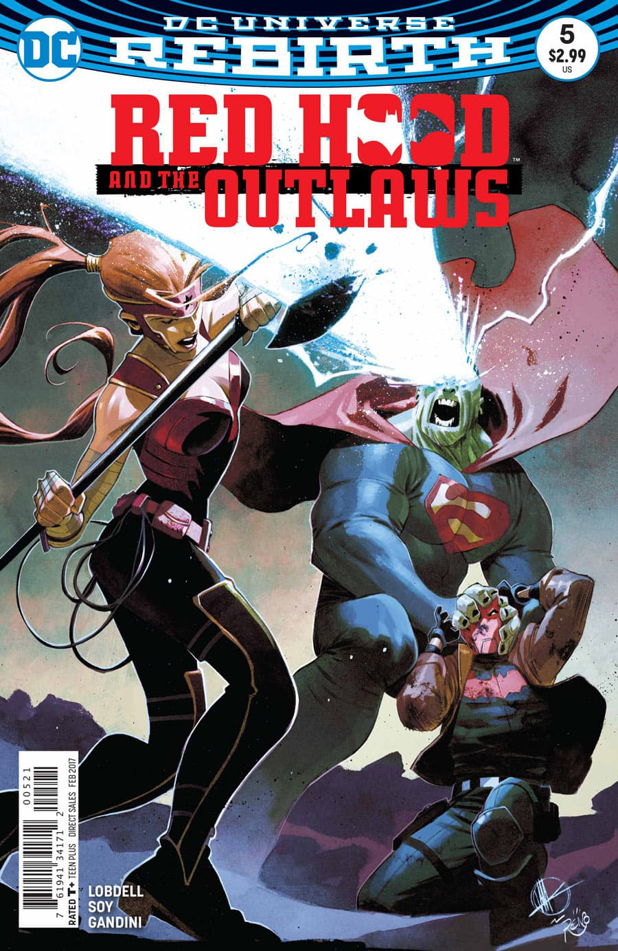RED HOOD AND THE OUTLAWS #5 VAR ED