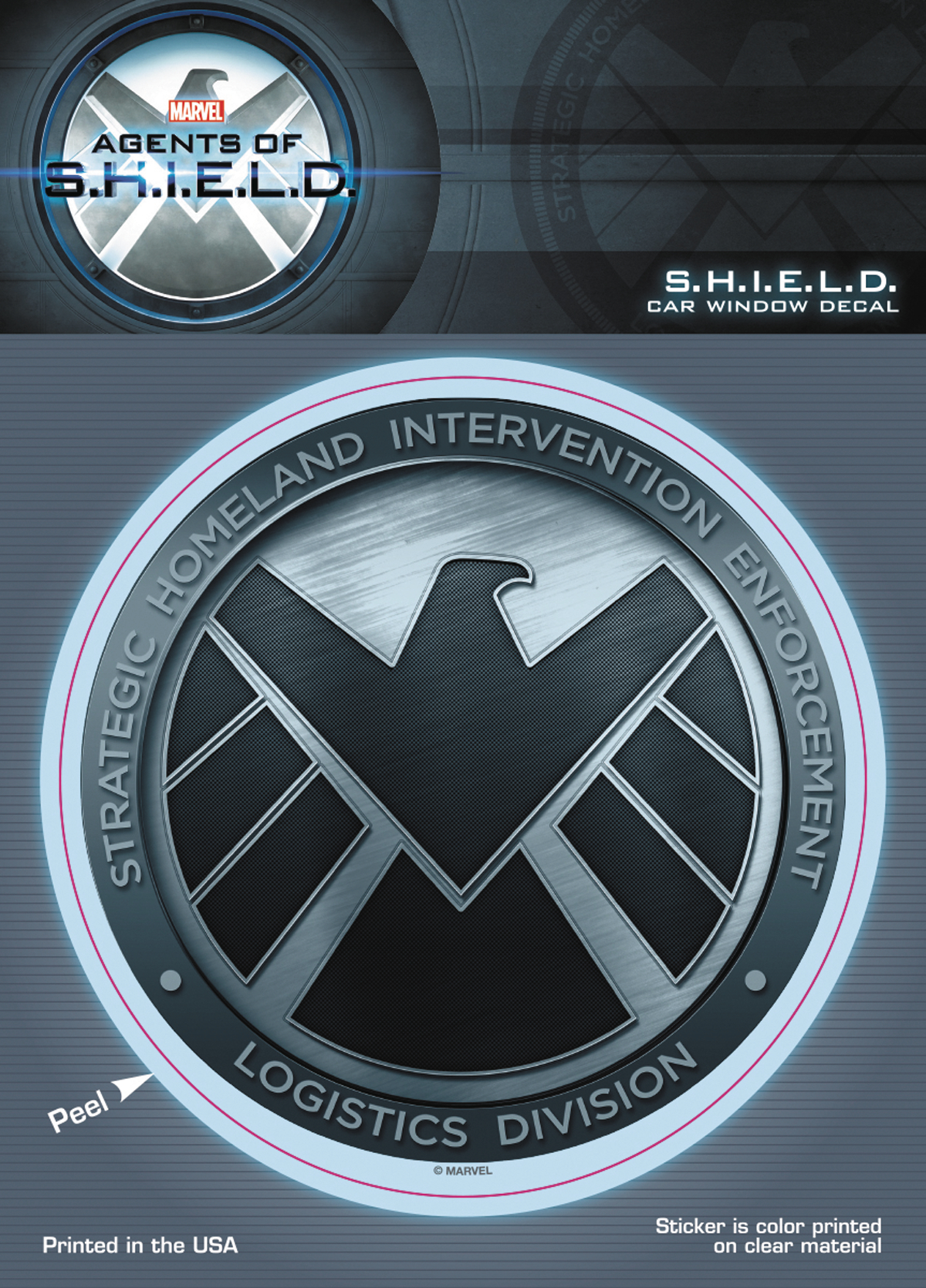 JUL168676 - MARVEL AGENTS OF SHIELD LOGO VINYL DECAL - Previews World