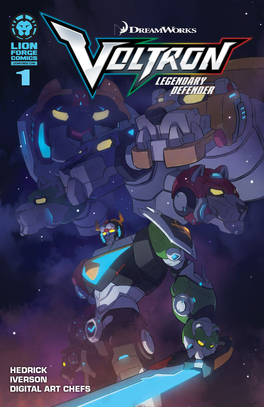 (USE MAY161621) VOLTRON LEGENDARY DEFENDER #1 2ND PTG