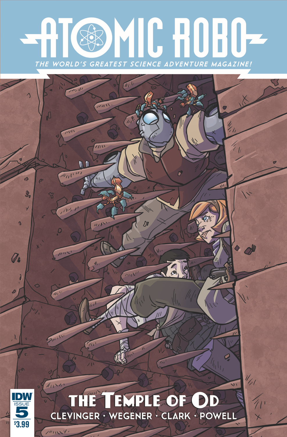 ATOMIC ROBO AND THE TEMPLE OF OD #5 (OF 5)