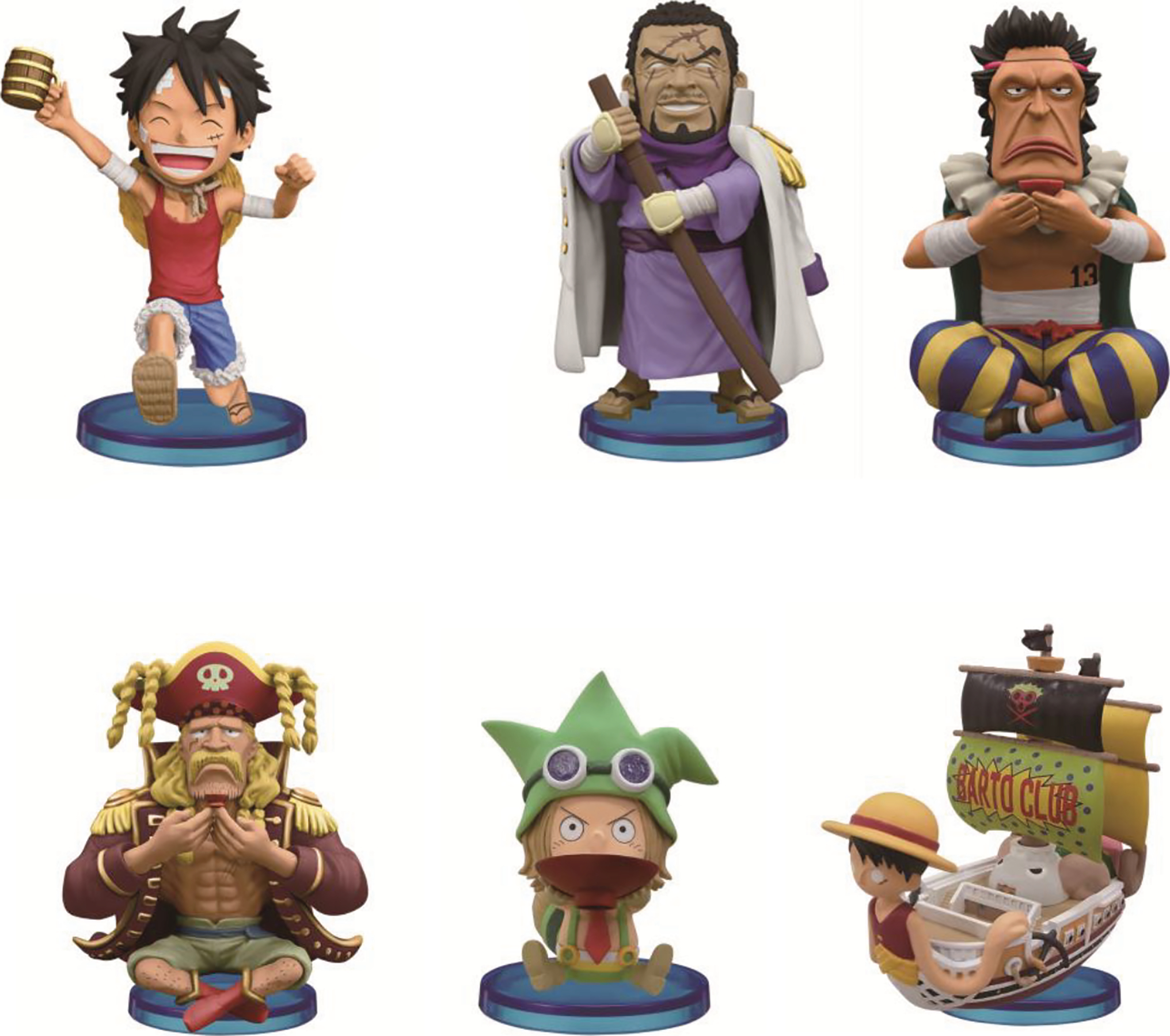 Aug1681 One Piece Wcf Dressrosa Vol3 Fig Inner Cs Previews World