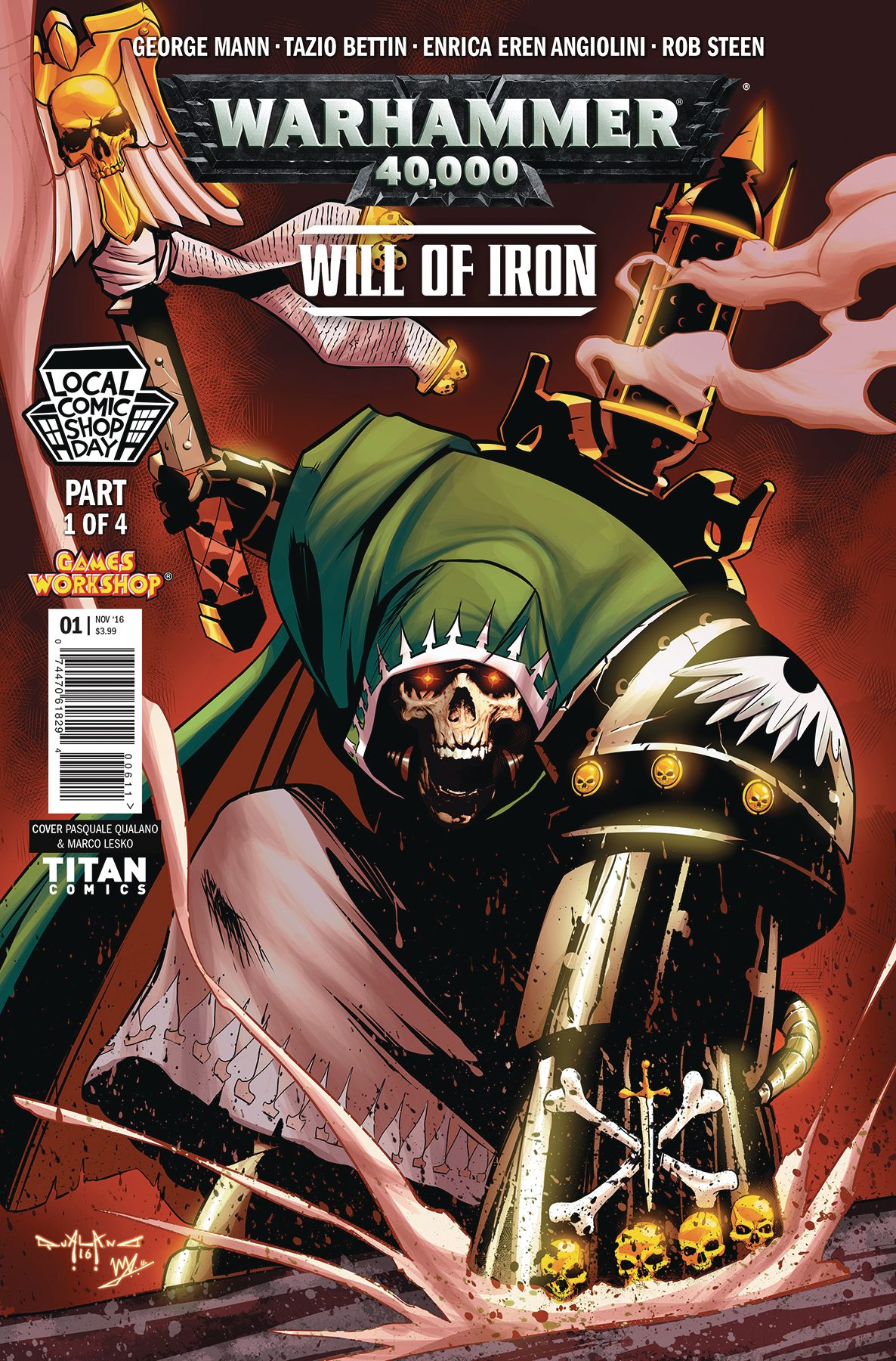 LCSD 2016 WARHAMMER 40000 WILL OF IRON #1 (OF 4)