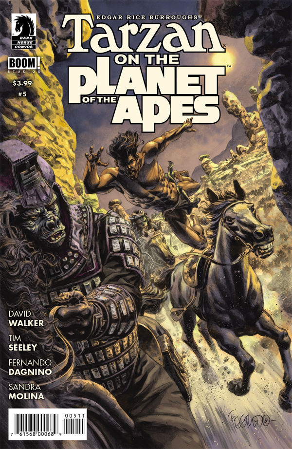 TARZAN ON THE PLANET OF THE APES #5 (OF 5)