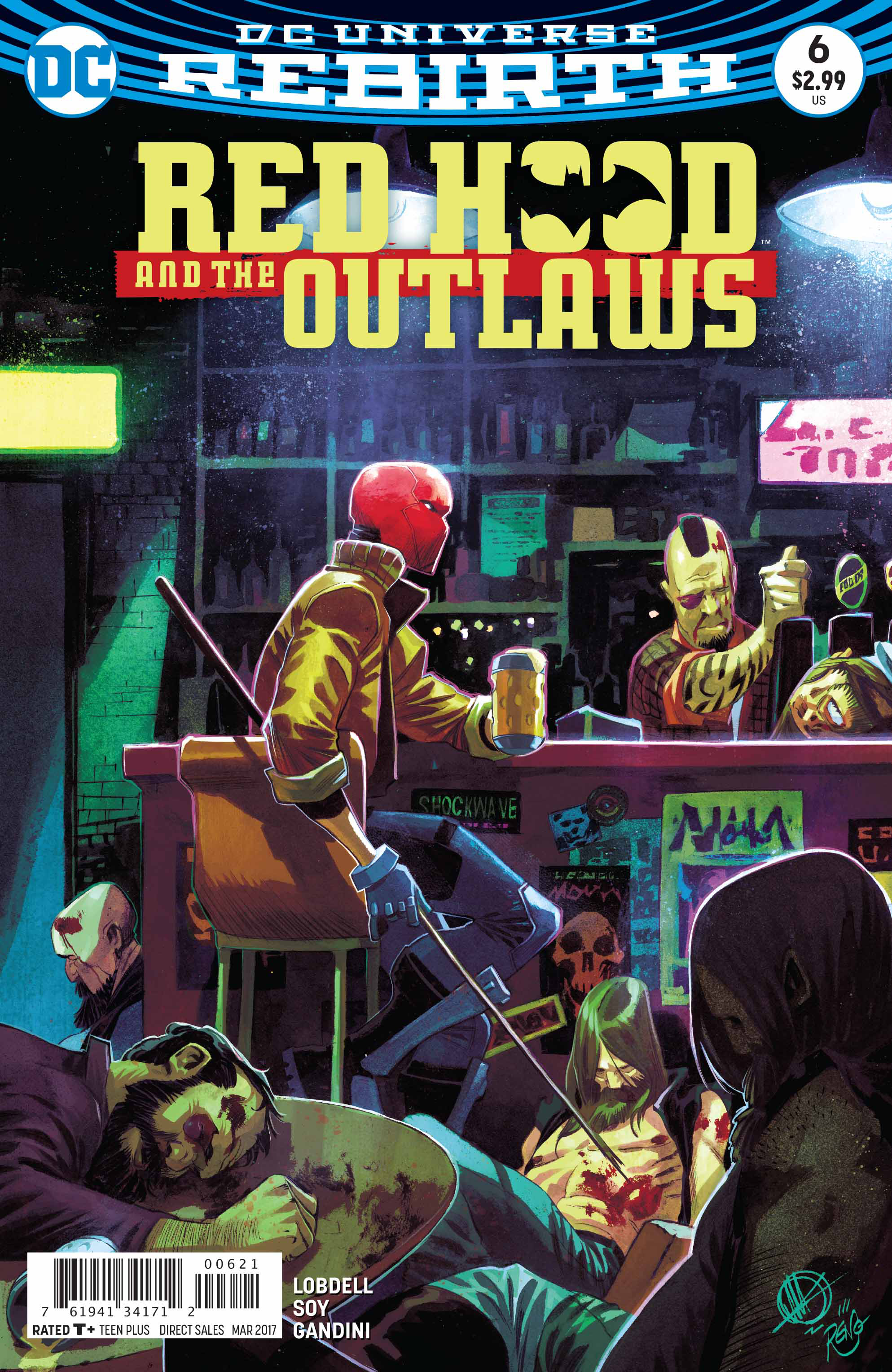 RED HOOD AND THE OUTLAWS #6 VAR ED