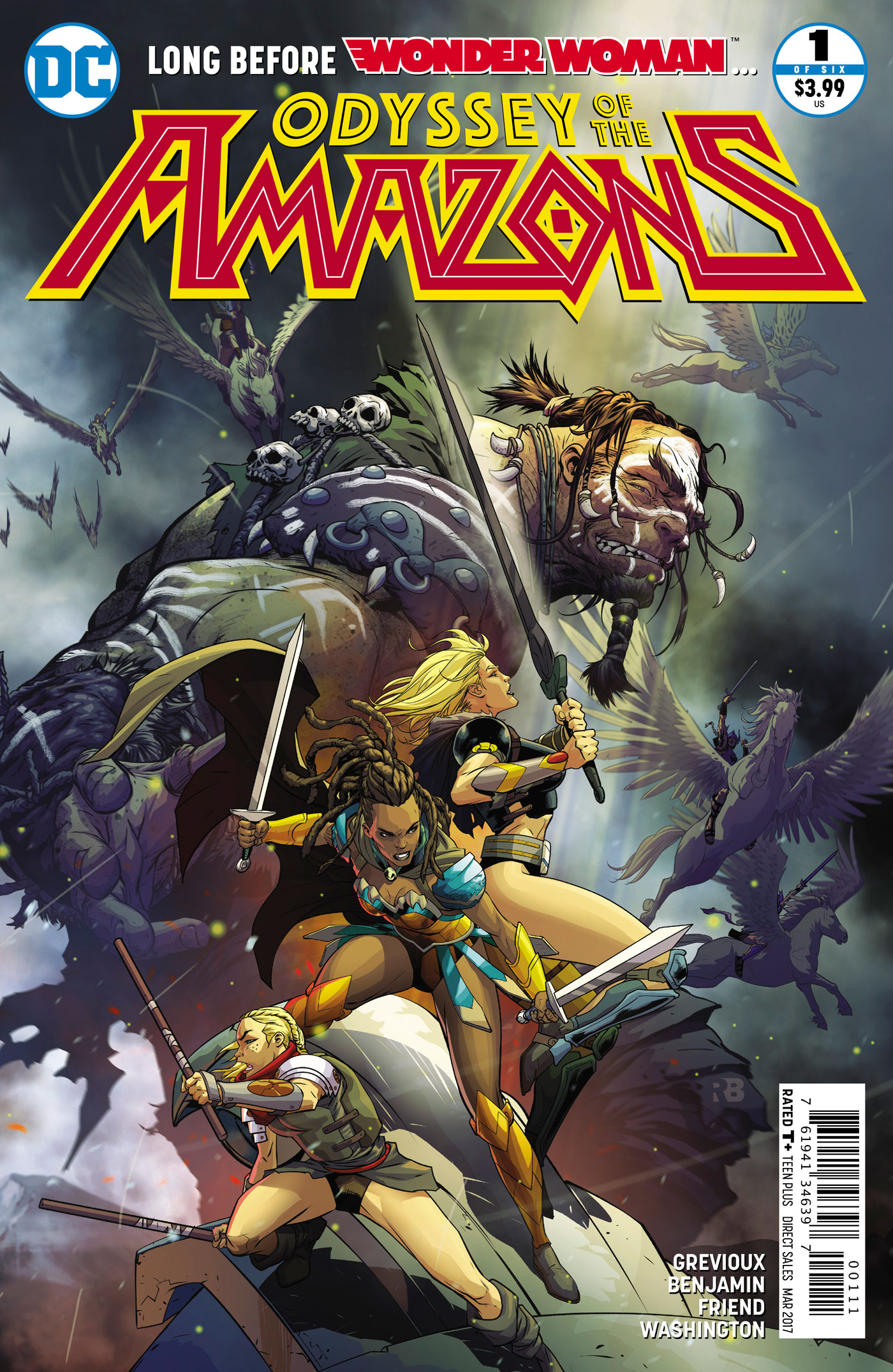 ODYSSEY OF THE AMAZONS #1 (OF 6)