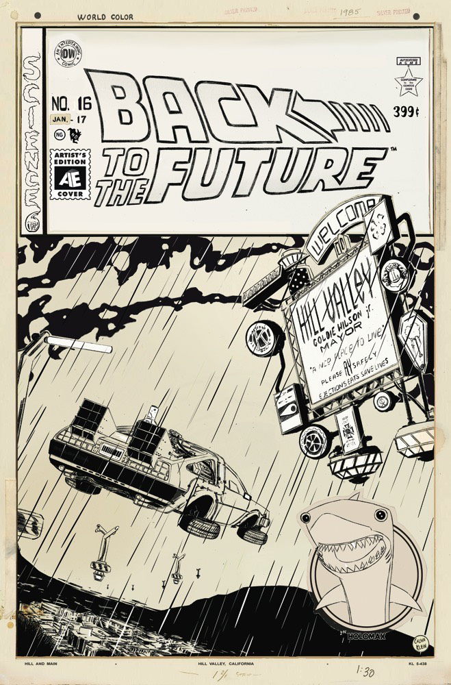 BACK TO THE FUTURE #16 ARTIST ED VAR