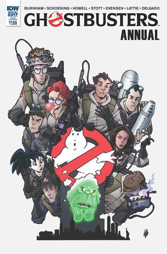 GHOSTBUSTERS ANNUAL 2017 SUBSCRIPTION VAR