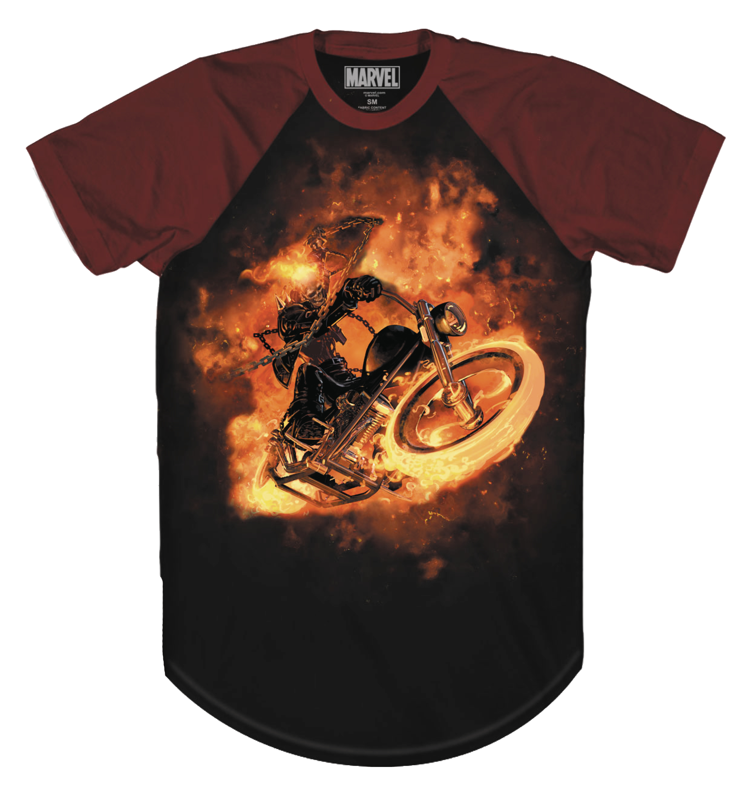 DEC162271 GHOST RIDER FLAME WHIP PX BLACK T/S XL Previews World