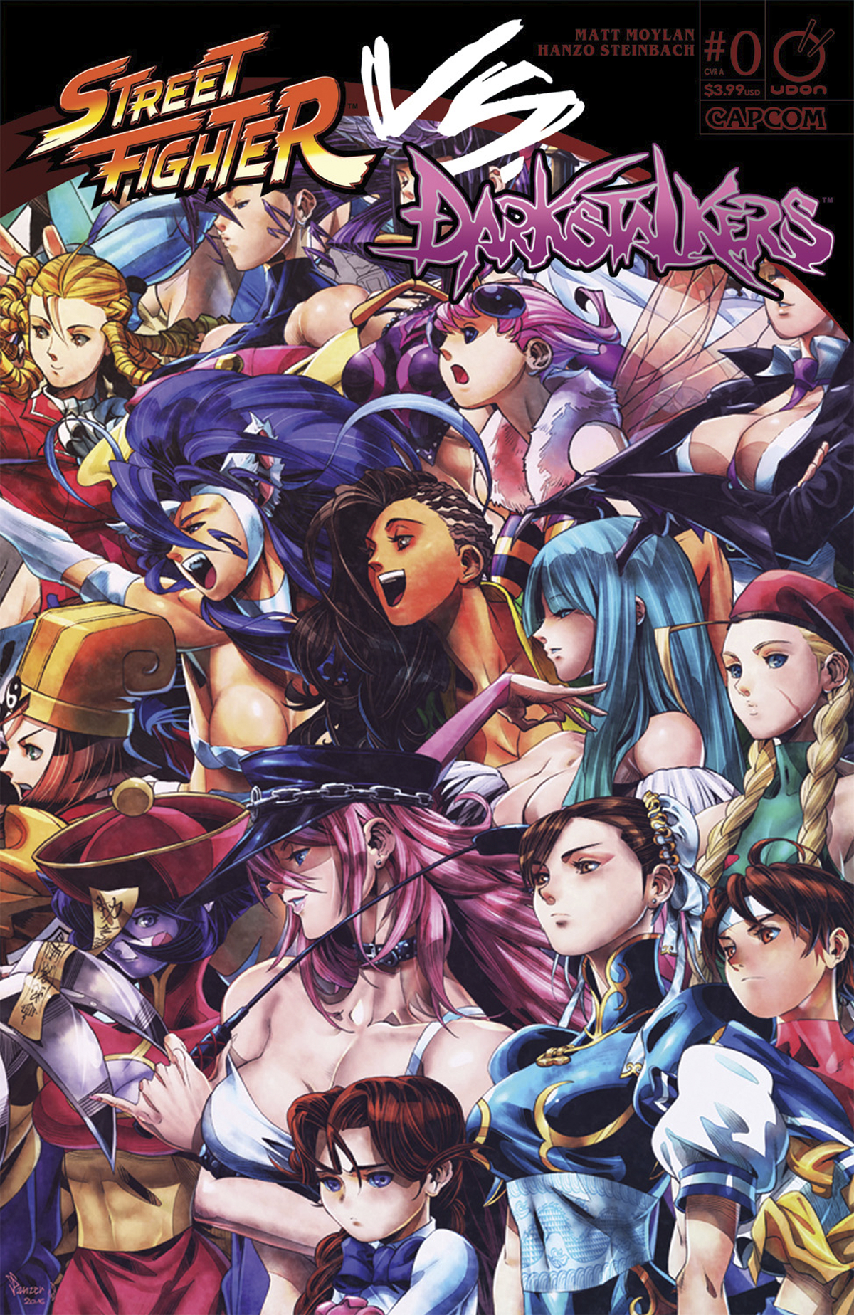 Darkstalkers vs street fighter