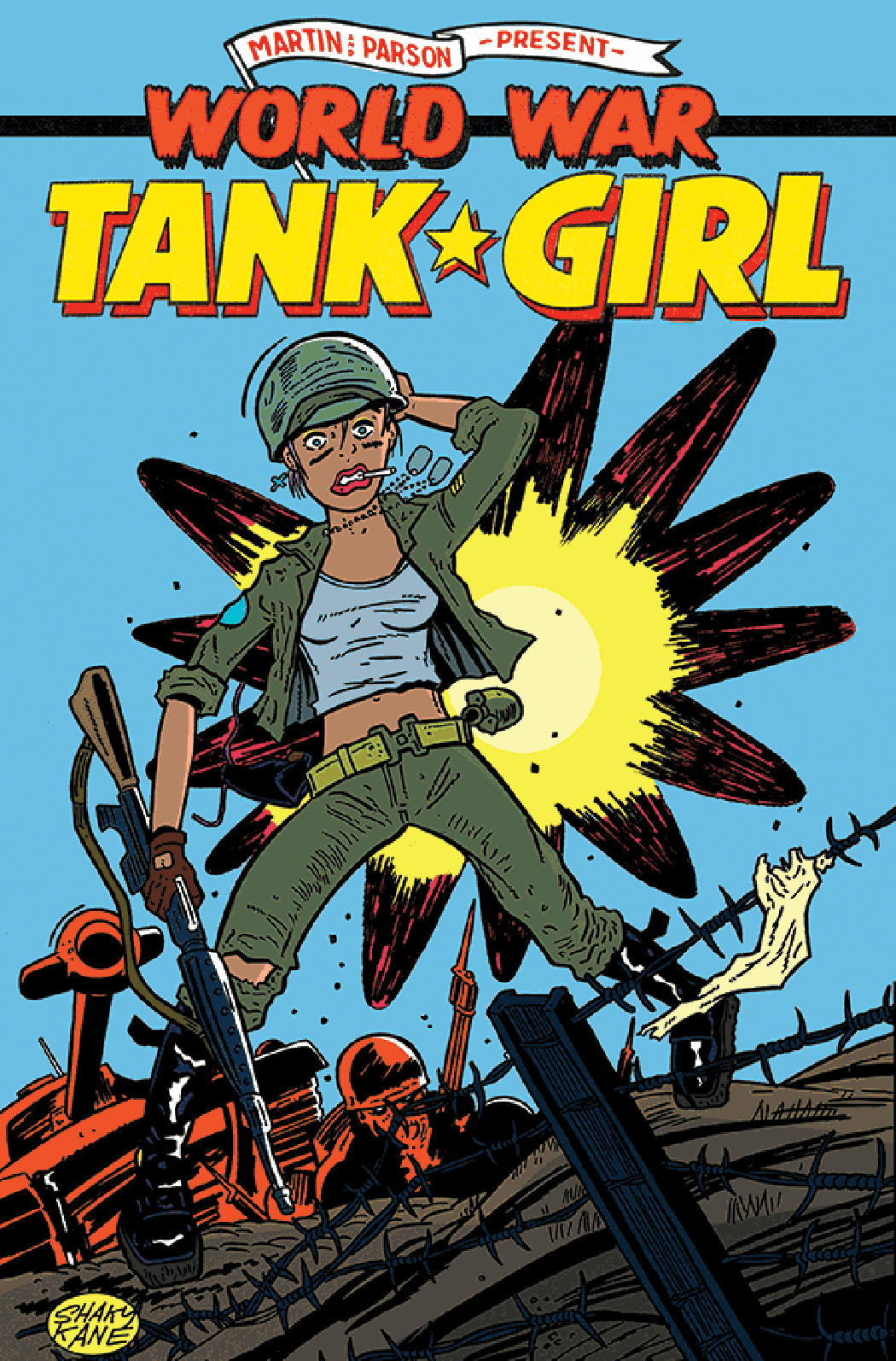 TANK GIRL WORLD WAR TANK GIRL #1 (OF 4) CVR C KANE