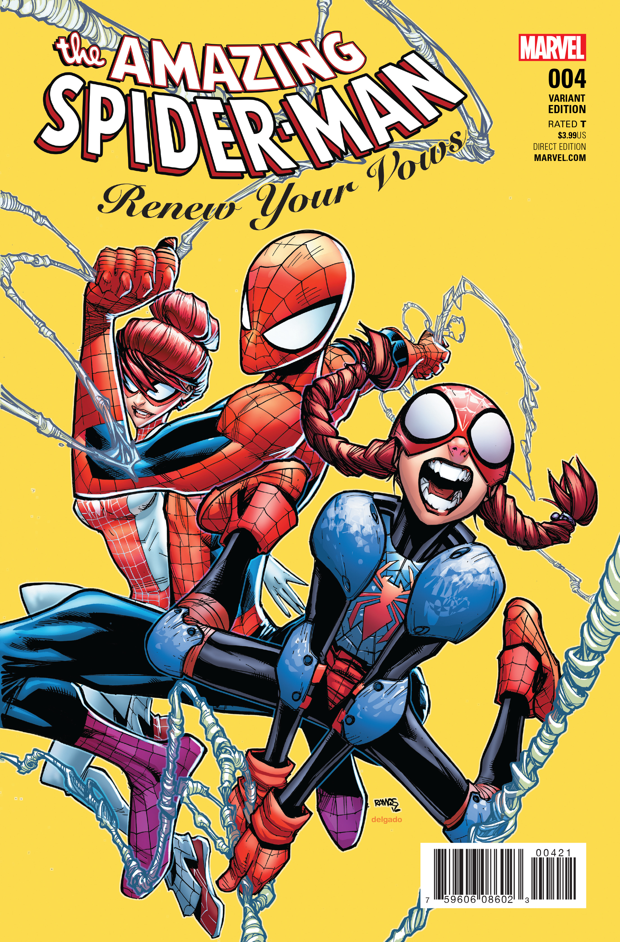 DEC160972 - AMAZING SPIDER-MAN RENEW YOUR VOWS #4 RAMOS VAR - Previews