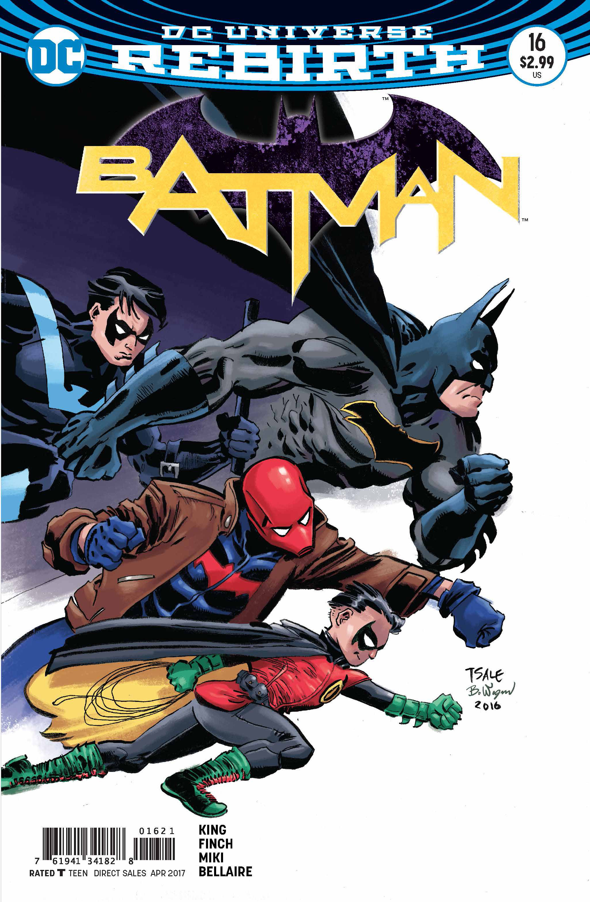 DEC160260 - BATMAN #16 VAR ED - Previews World