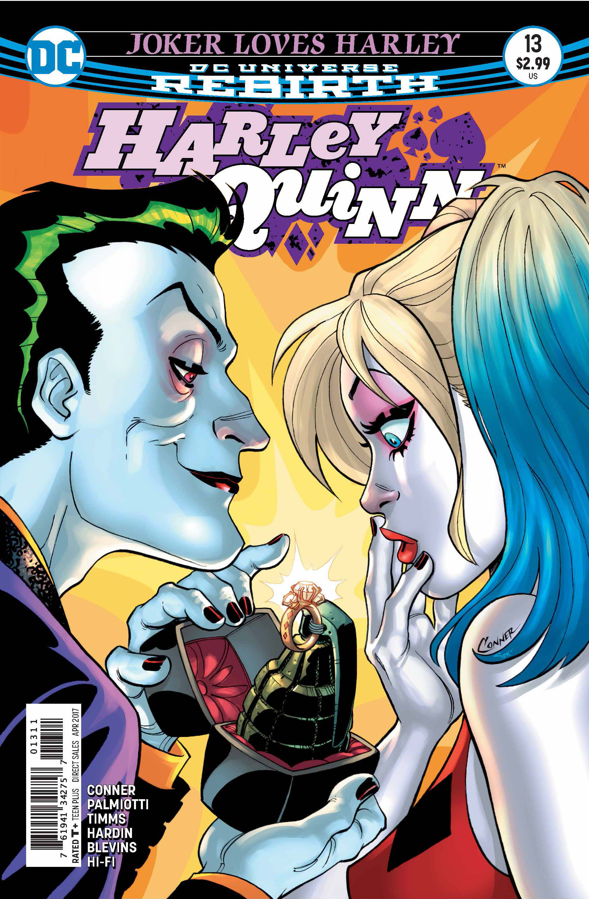 Harley quinn the joker comic