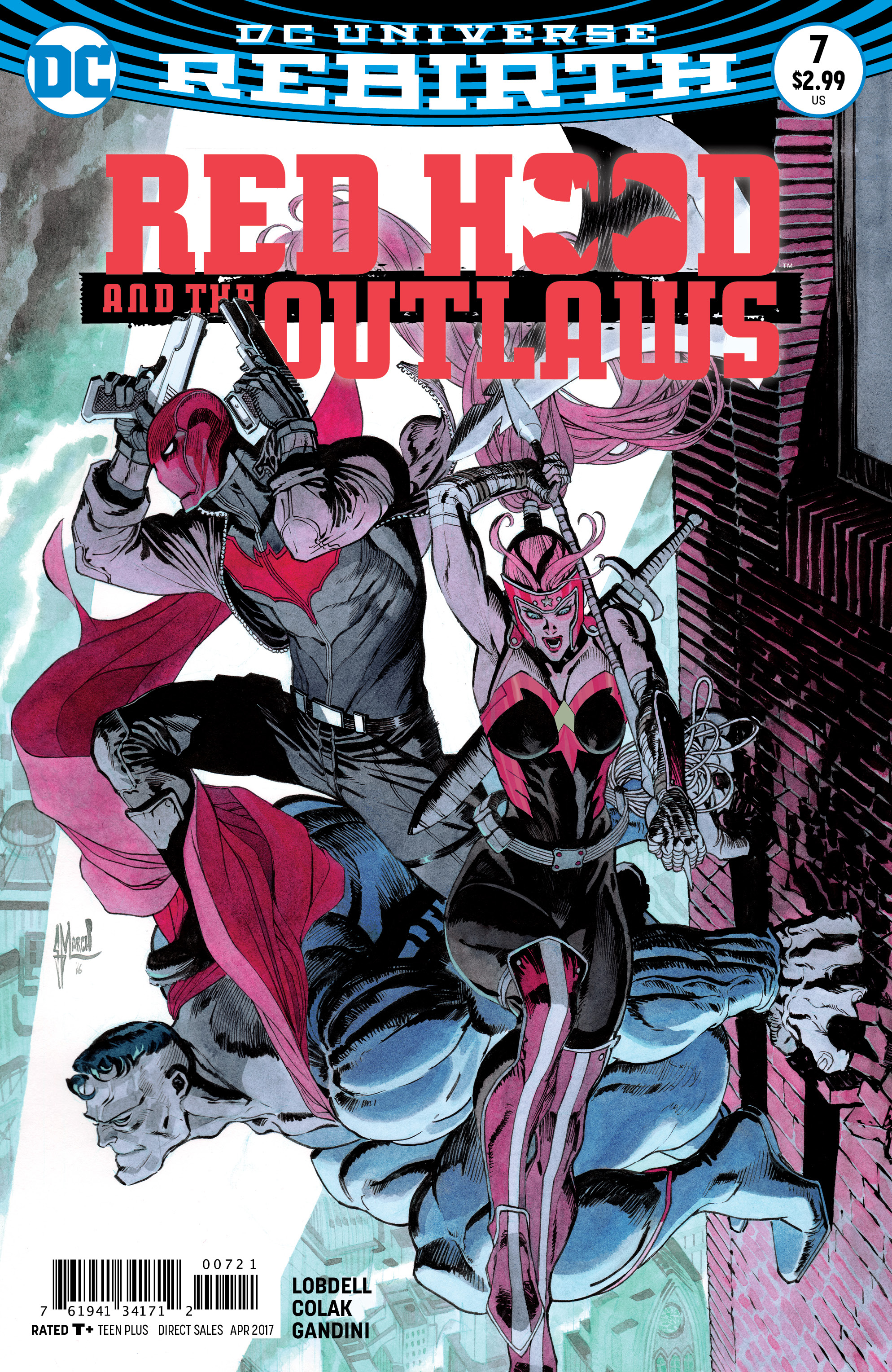 RED HOOD AND THE OUTLAWS #7 VAR ED