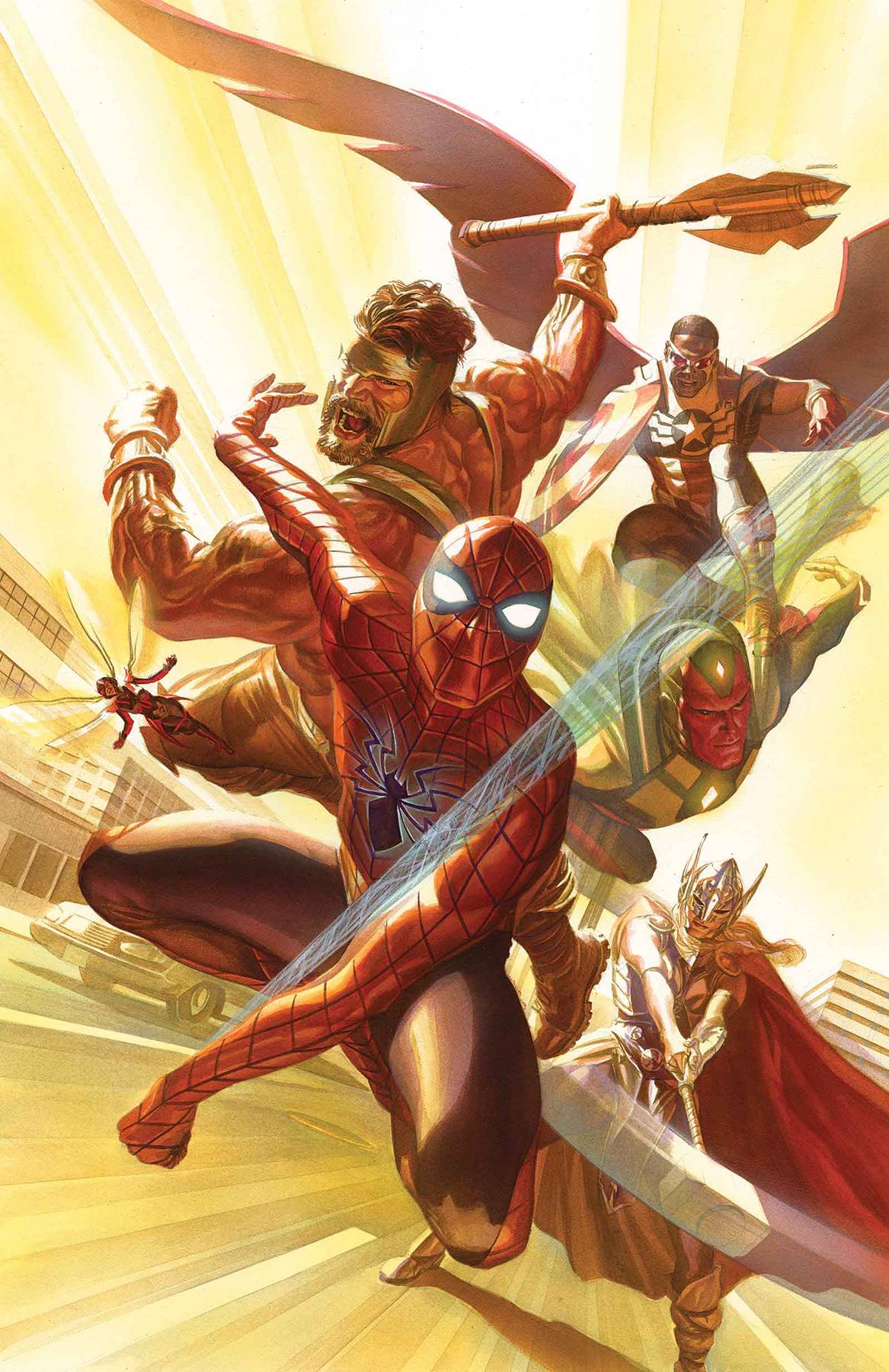 DEC161116 - AVENGERS #4 BY ALEX ROSS POSTER - Previews World