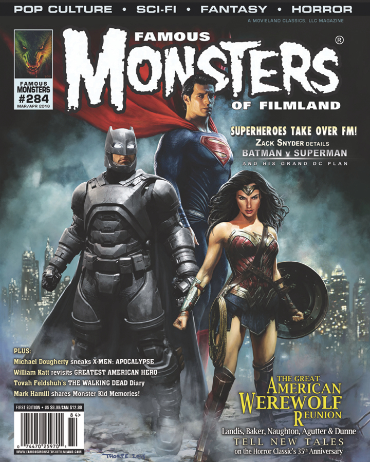 JAN172349 - FAMOUS MONSTERS OF FILMLAND #284 BATMAN VS SUPERMAN VAR -  Previews World