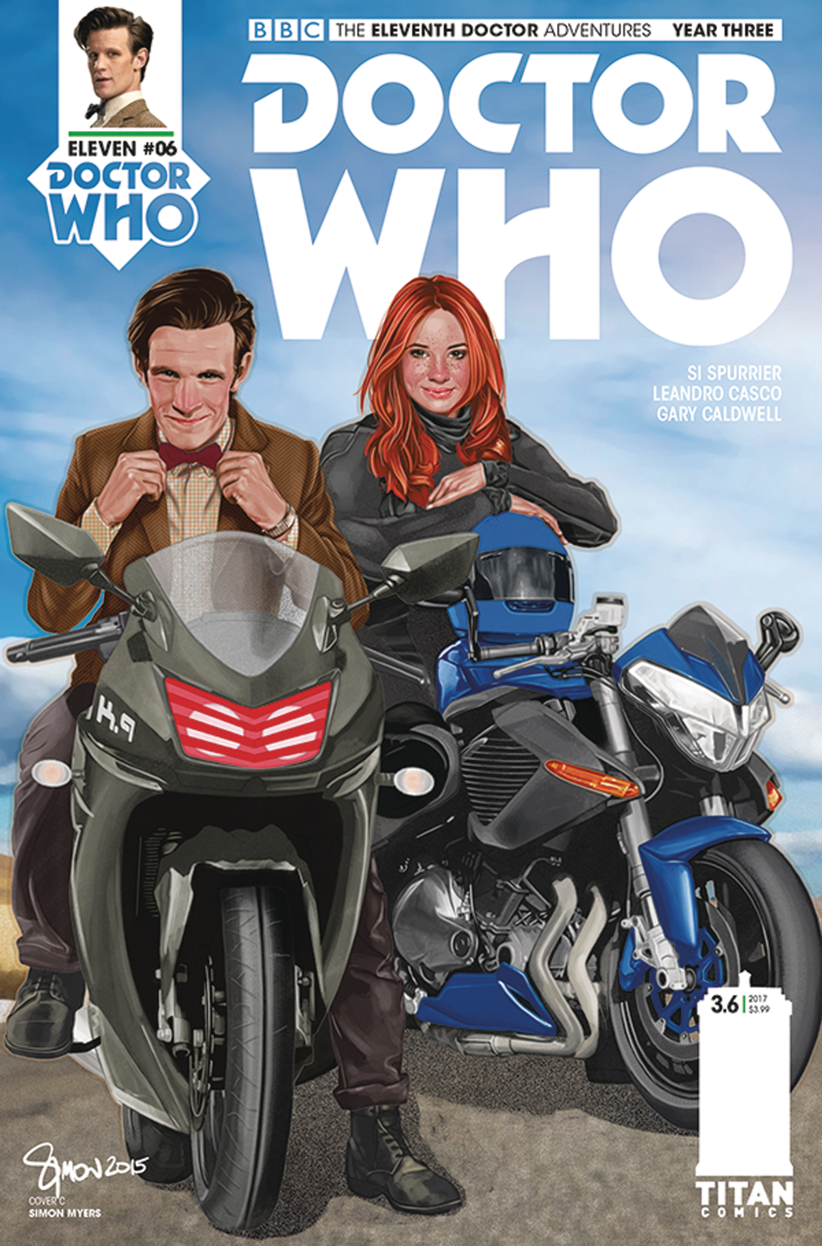 DOCTOR WHO 11TH YEAR THREE #6 CVR C MYERS