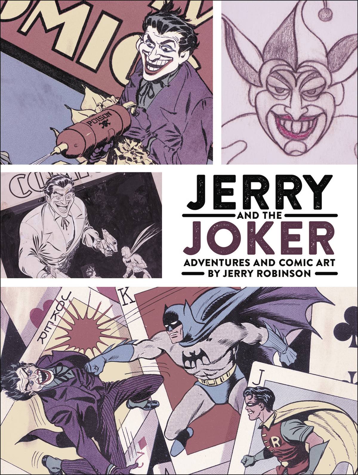 JERRY & JOKER ADVENTURES & COMIC ART HC