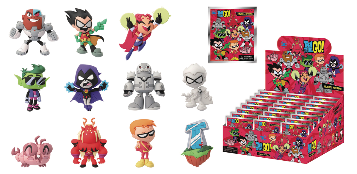 DC Teen Titans Go Figural Keyring Series Trigon 