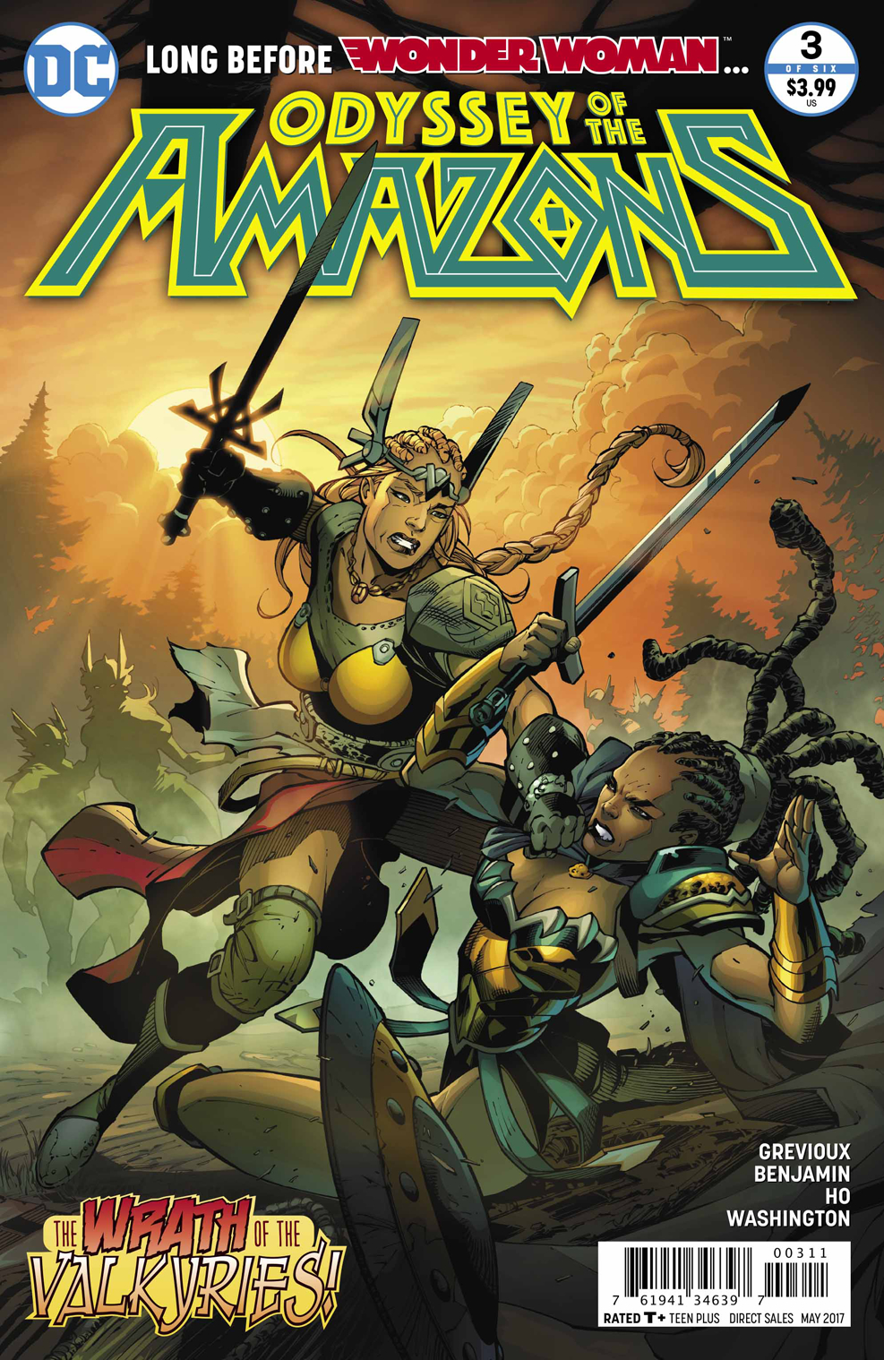 ODYSSEY OF THE AMAZONS #3 (OF 6)