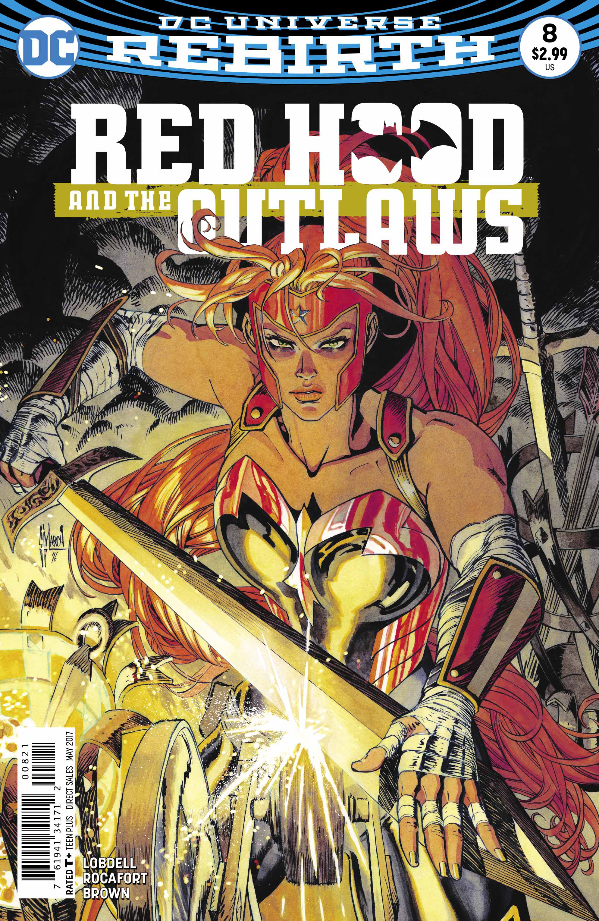 RED HOOD AND THE OUTLAWS #8 VAR ED