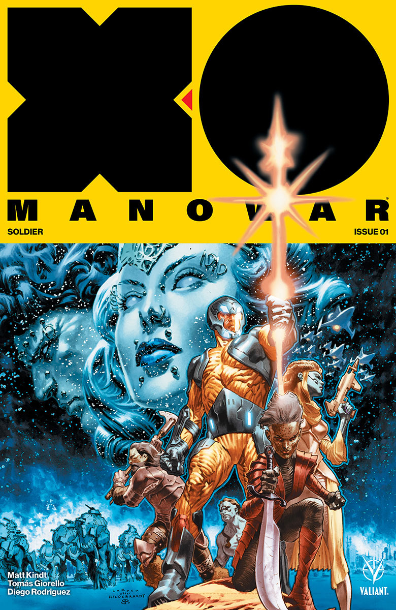 X-O MANOWAR (2017) #1 CVR A LAROSA