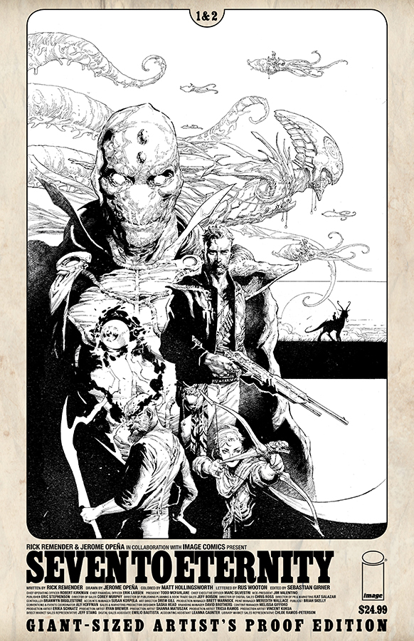 IMAGE GIANT SIZED ARTIST PROOF SEVEN TO ETERNITY #1