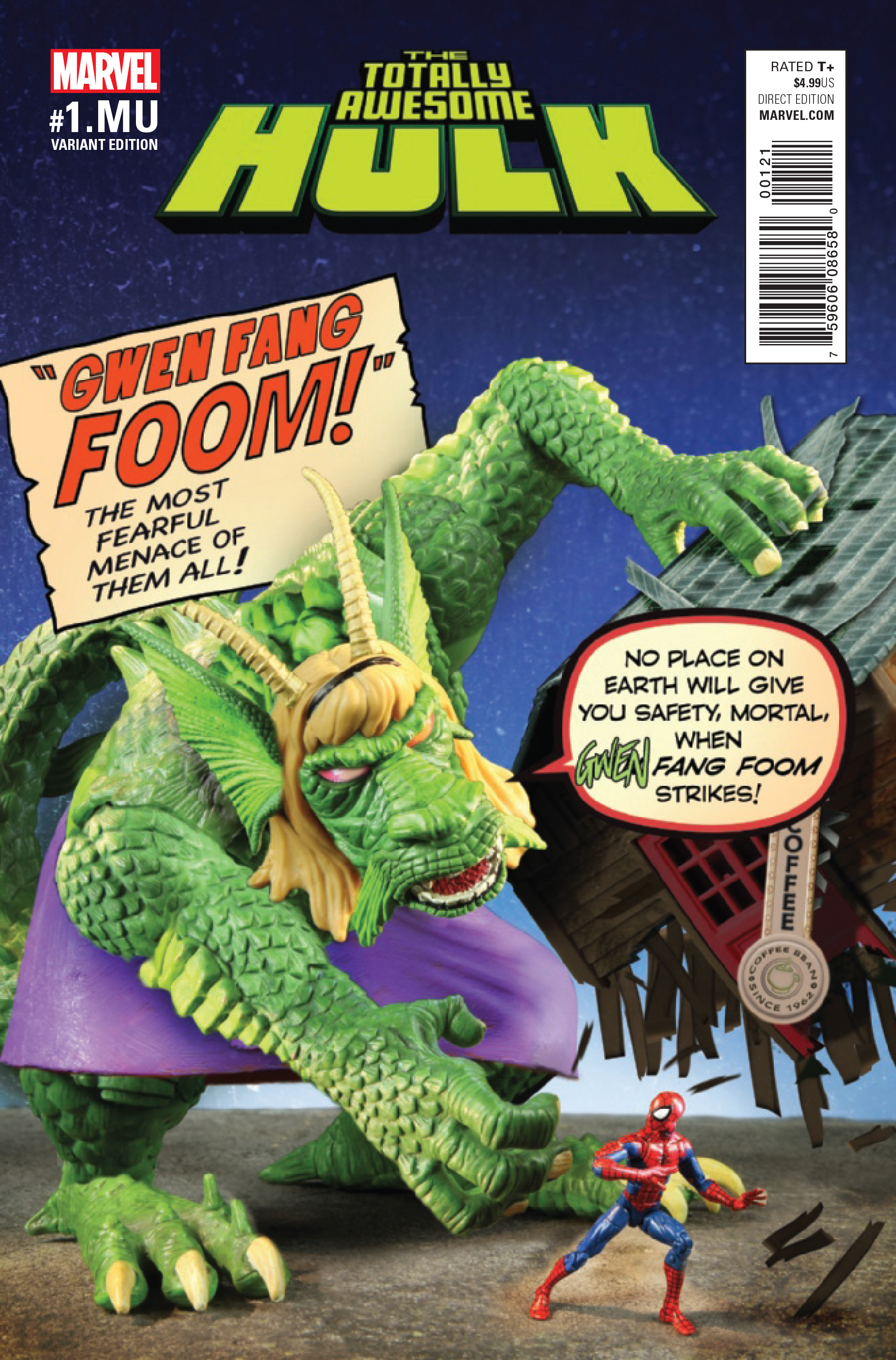 JAN170922 - TOTALLY AWESOME HULK #1.MU GWENSTER UNLEASHED VAR - Previews  World