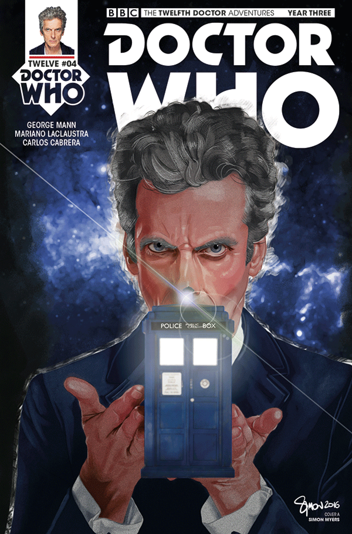 DOCTOR WHO 12TH YEAR THREE #4 CVR A MYERS