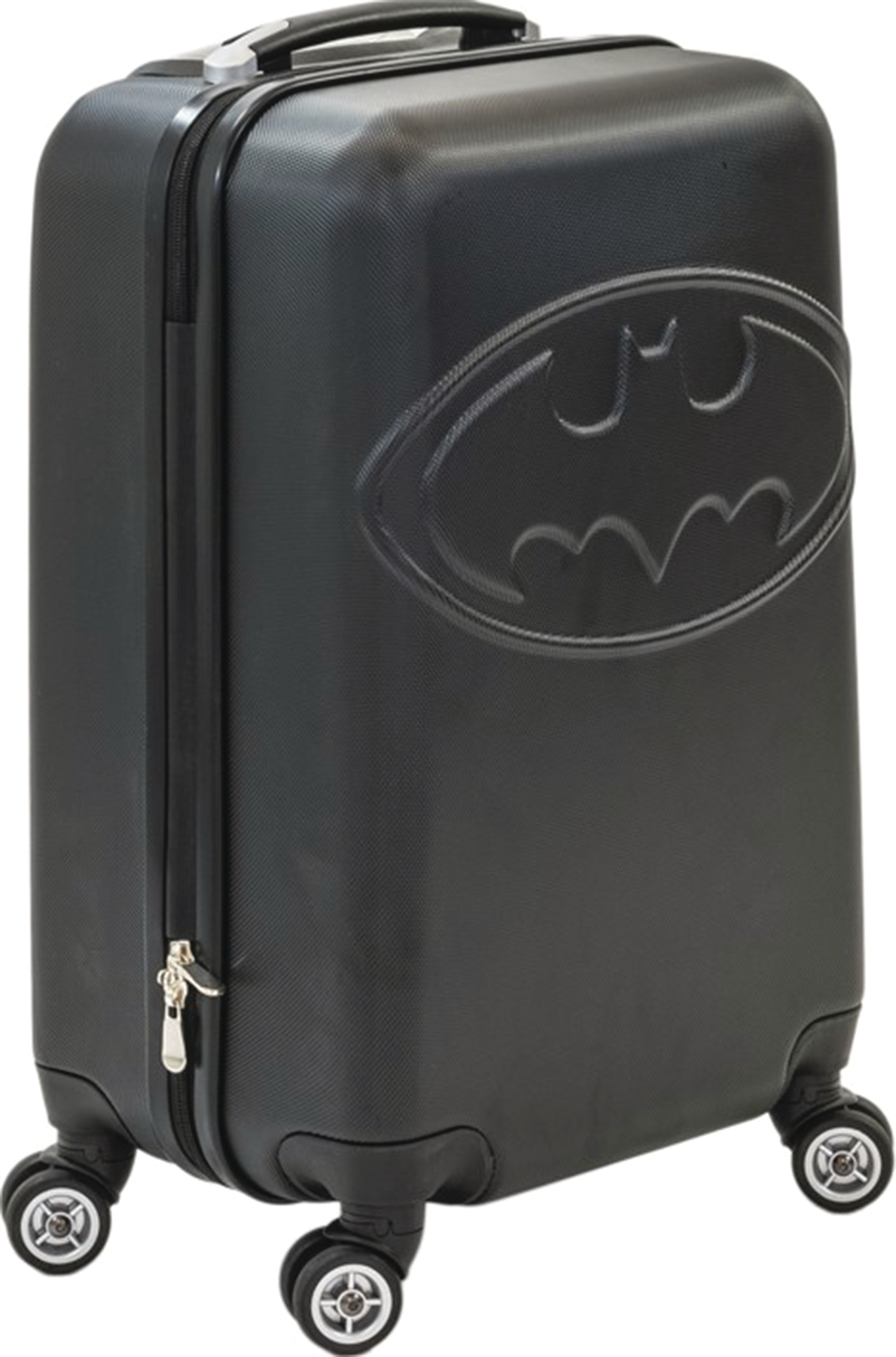 NOV168628 - BATMAN SYMBOL MOLDED HARDCASE ROLLING SUITCASE - Previews World