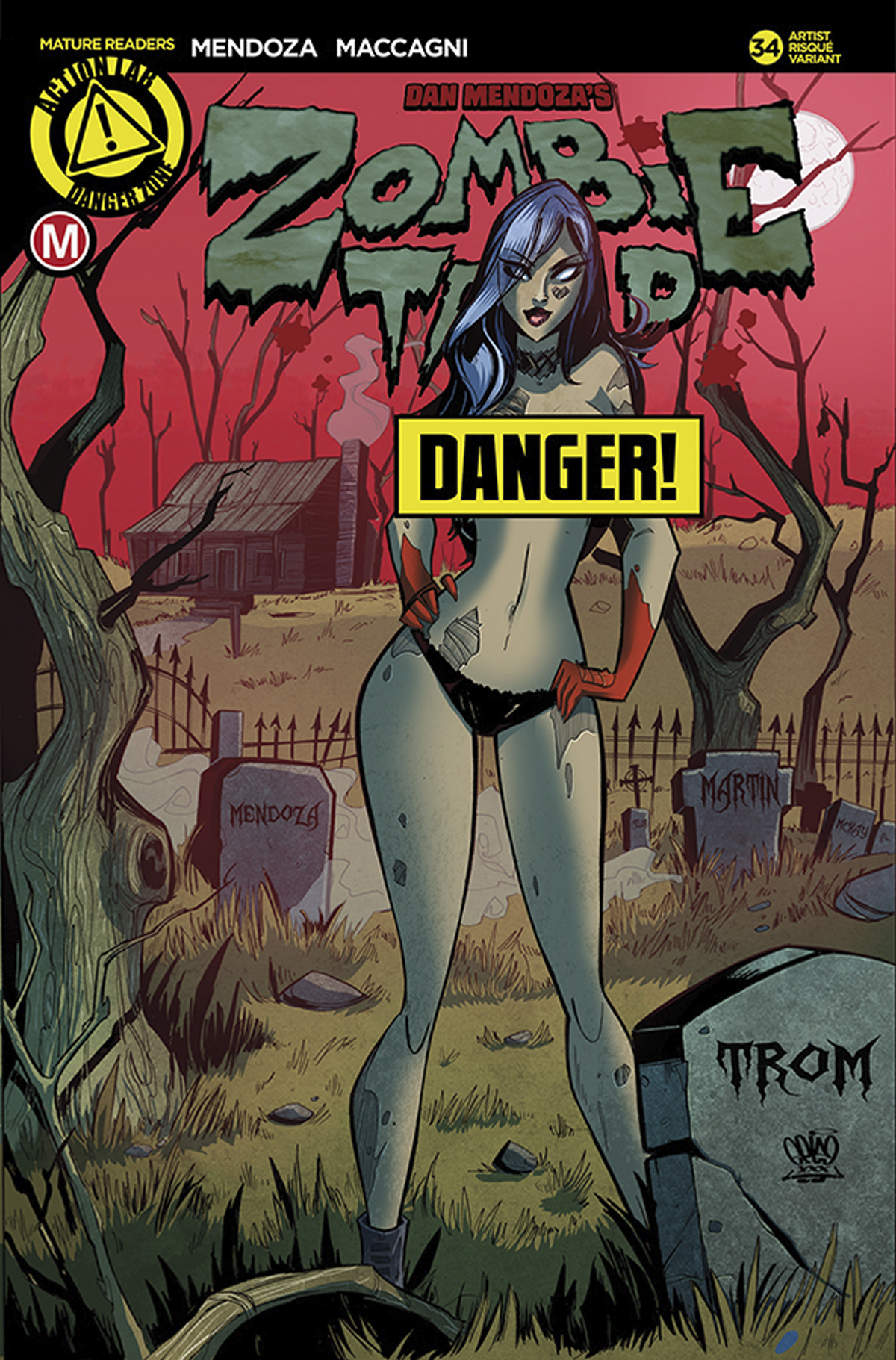 ZOMBIE TRAMP ONGOING #34 CVR F TROM RISQUE (MR)