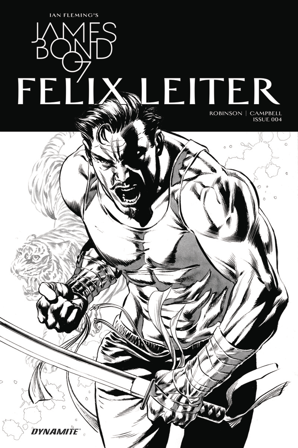 Feb James Bond Felix Leiter 4 Of 6 Cvr B 10 Copy B W Incv Ne Previews World