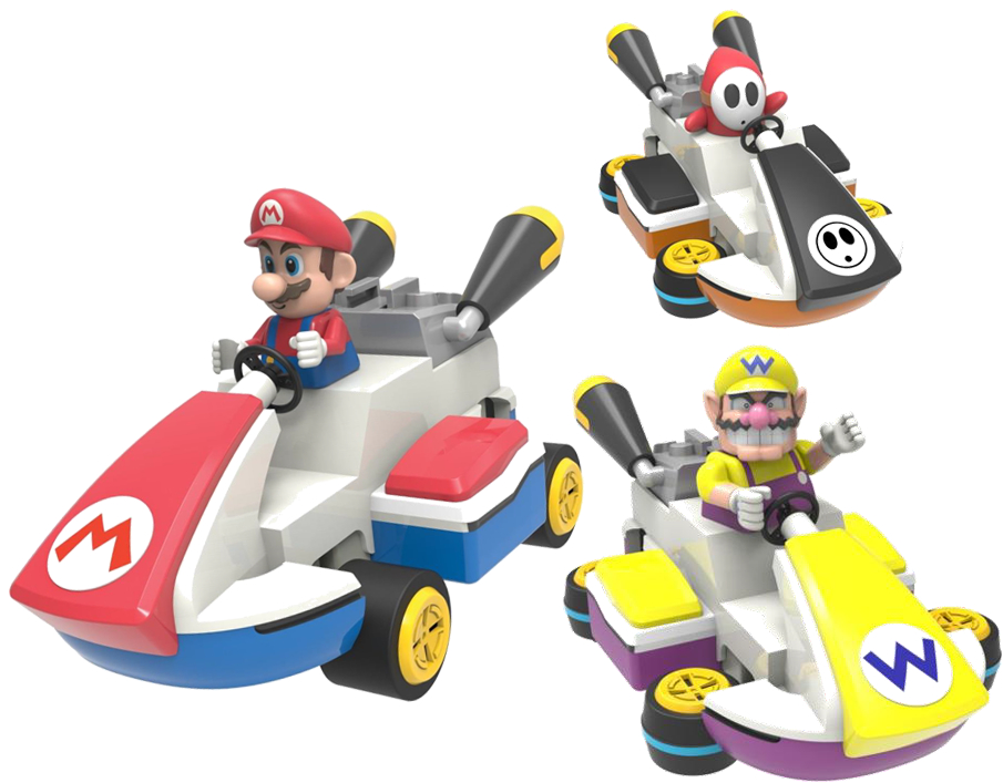 NOV169134 KNEX MARIO KART STANDARD KART BUILDING SET ASST SER 2