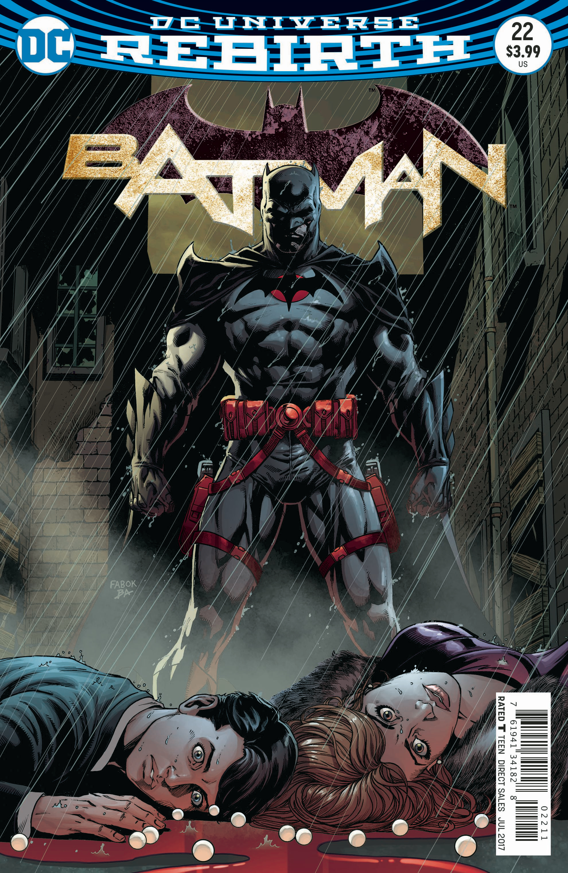 BATMAN #22 LENTICULAR VAR ED (THE BUTTON)