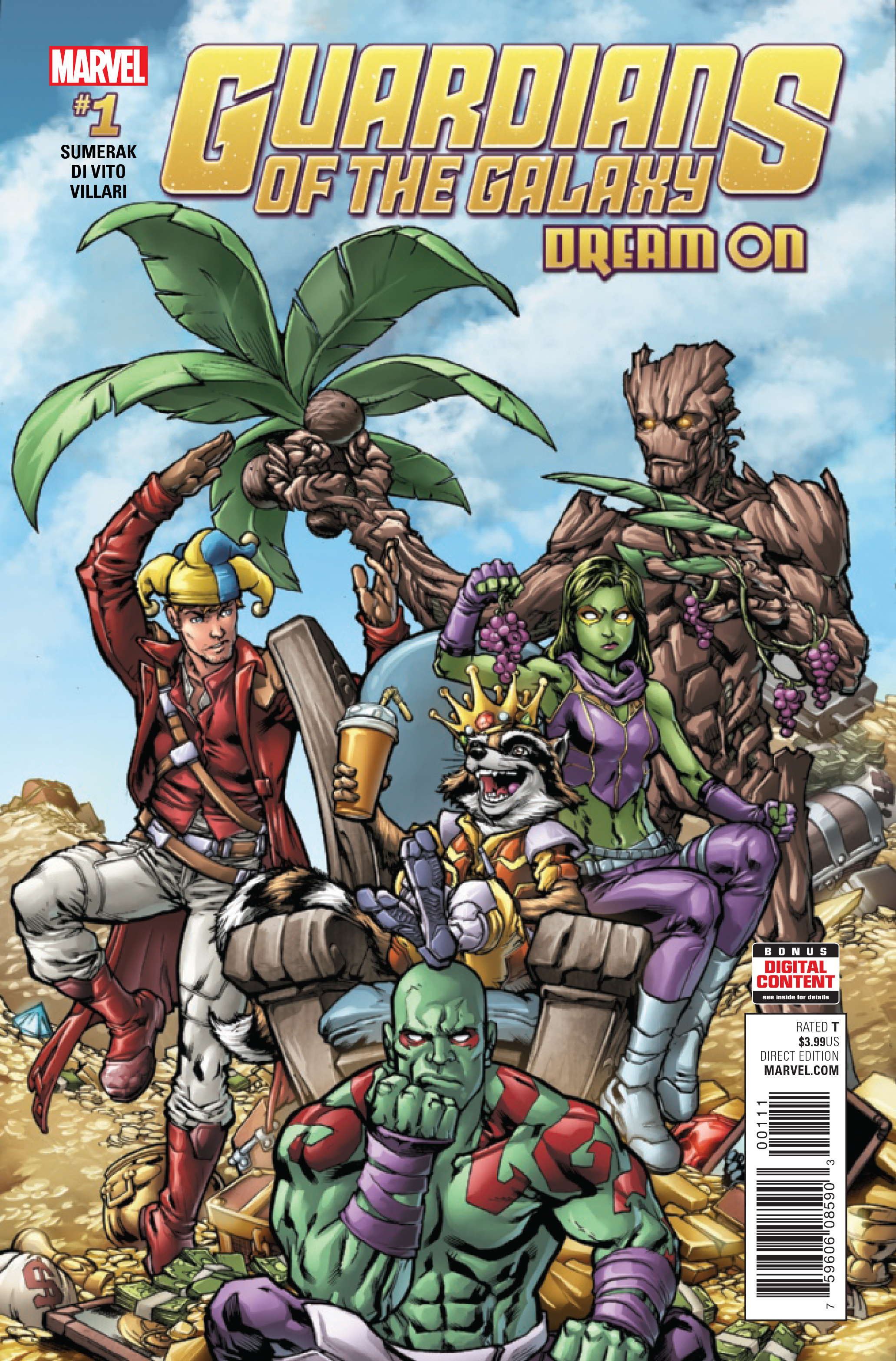 GUARDIANS OF GALAXY DREAM ON #1