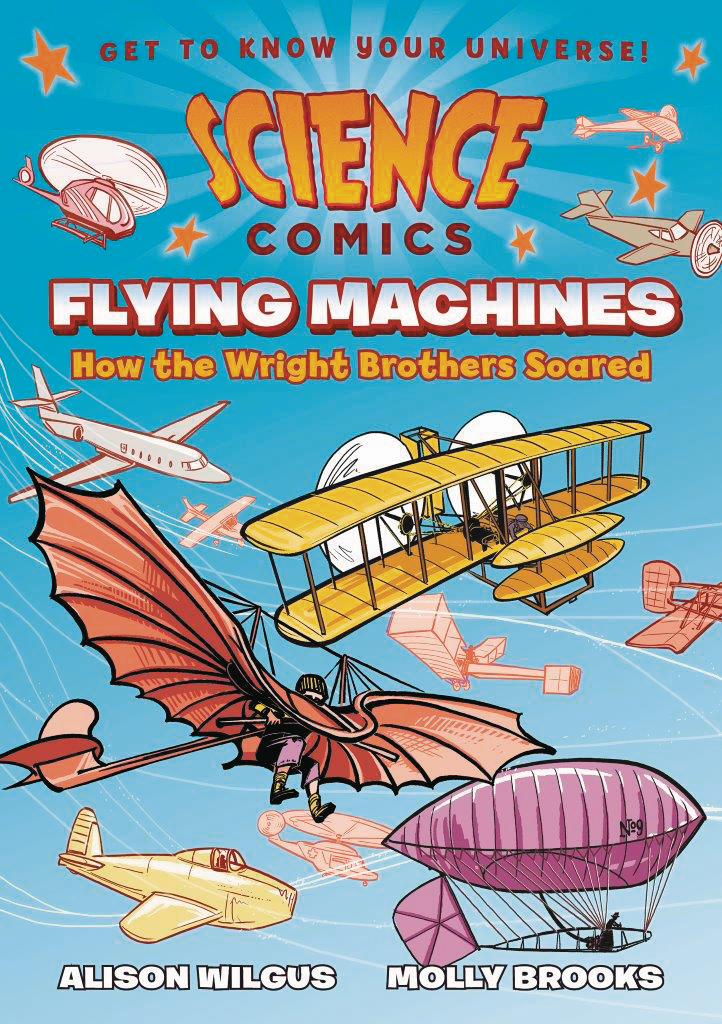 SCIENCE COMICS FLYING MACHINES HC GN