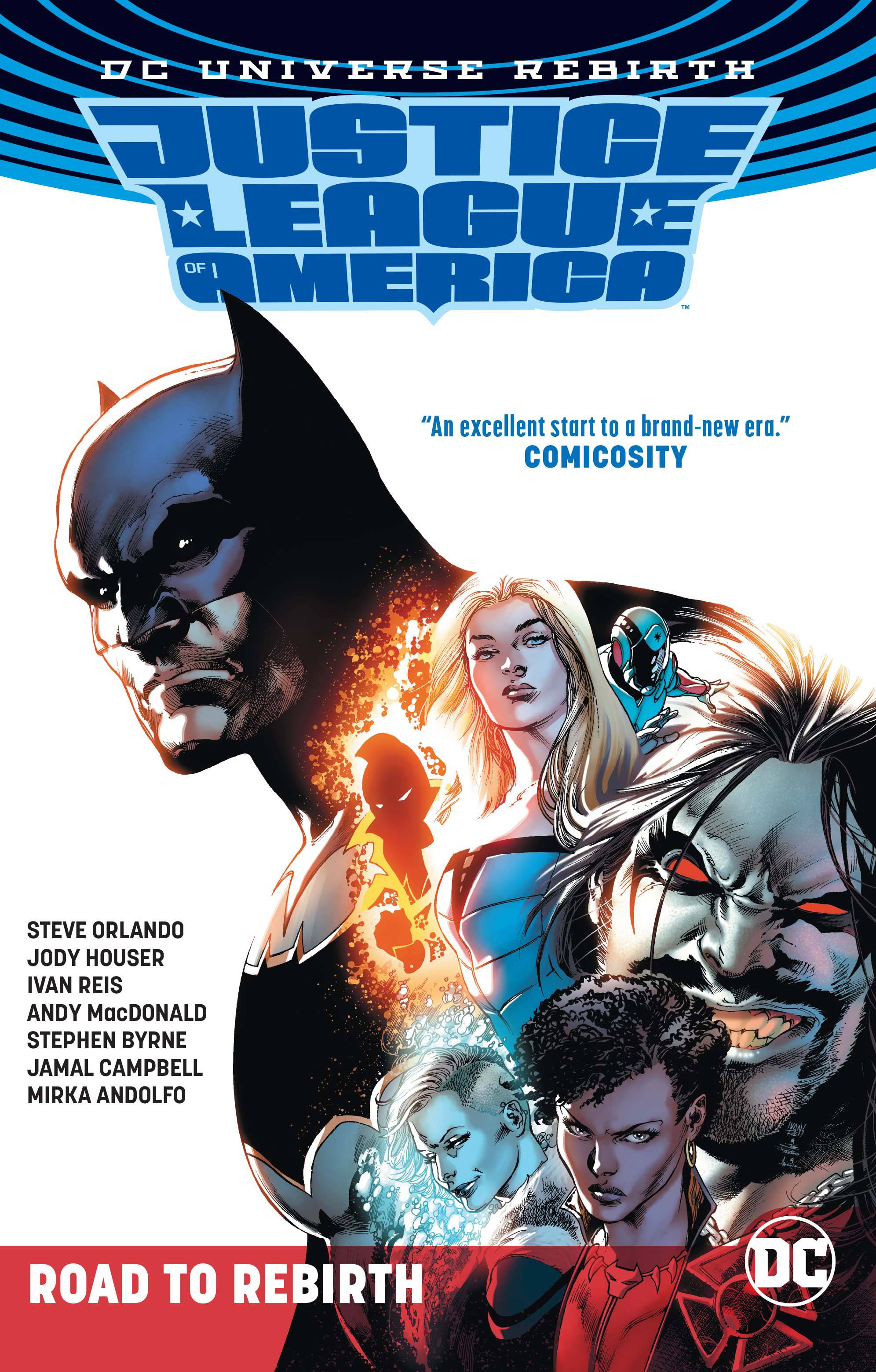 JUSTICE LEAGUE OF AMERICA THE ROAD TO REBIRTH TP