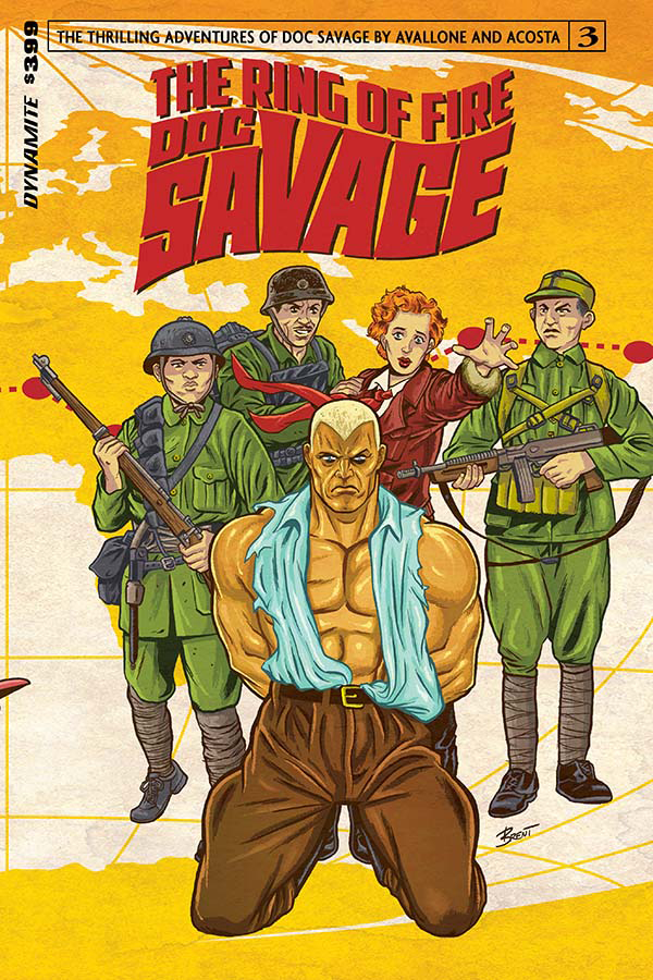 DOC SAVAGE RING OF FIRE #3 (OF 4) CVR A SCHOONOVER