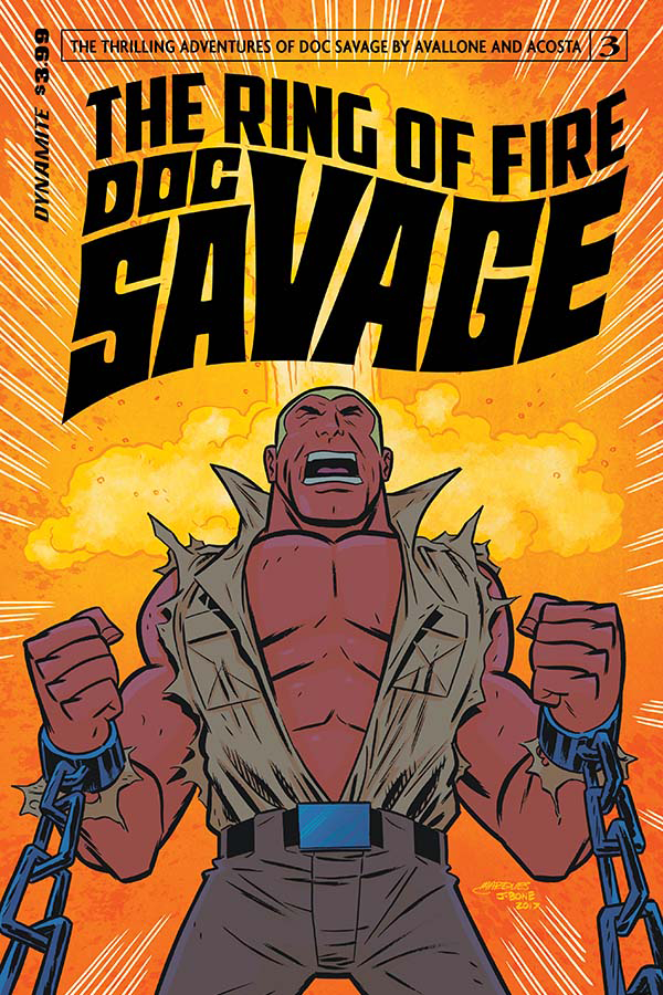 DOC SAVAGE RING OF FIRE #3 (OF 4) CVR B MARQUES