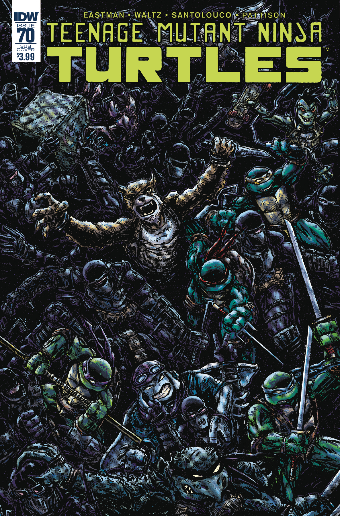 TMNT ONGOING #70 SUBSCRIPTION VAR